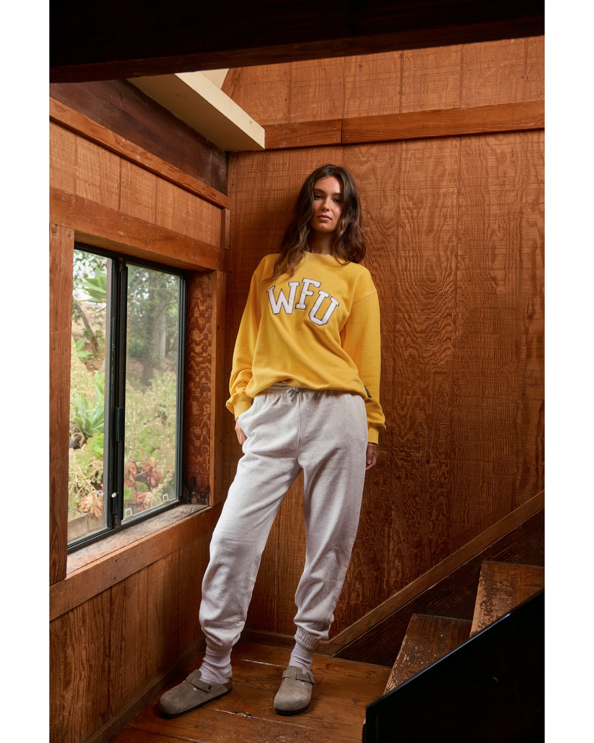 Wake Forest University Alphabet Crewneck