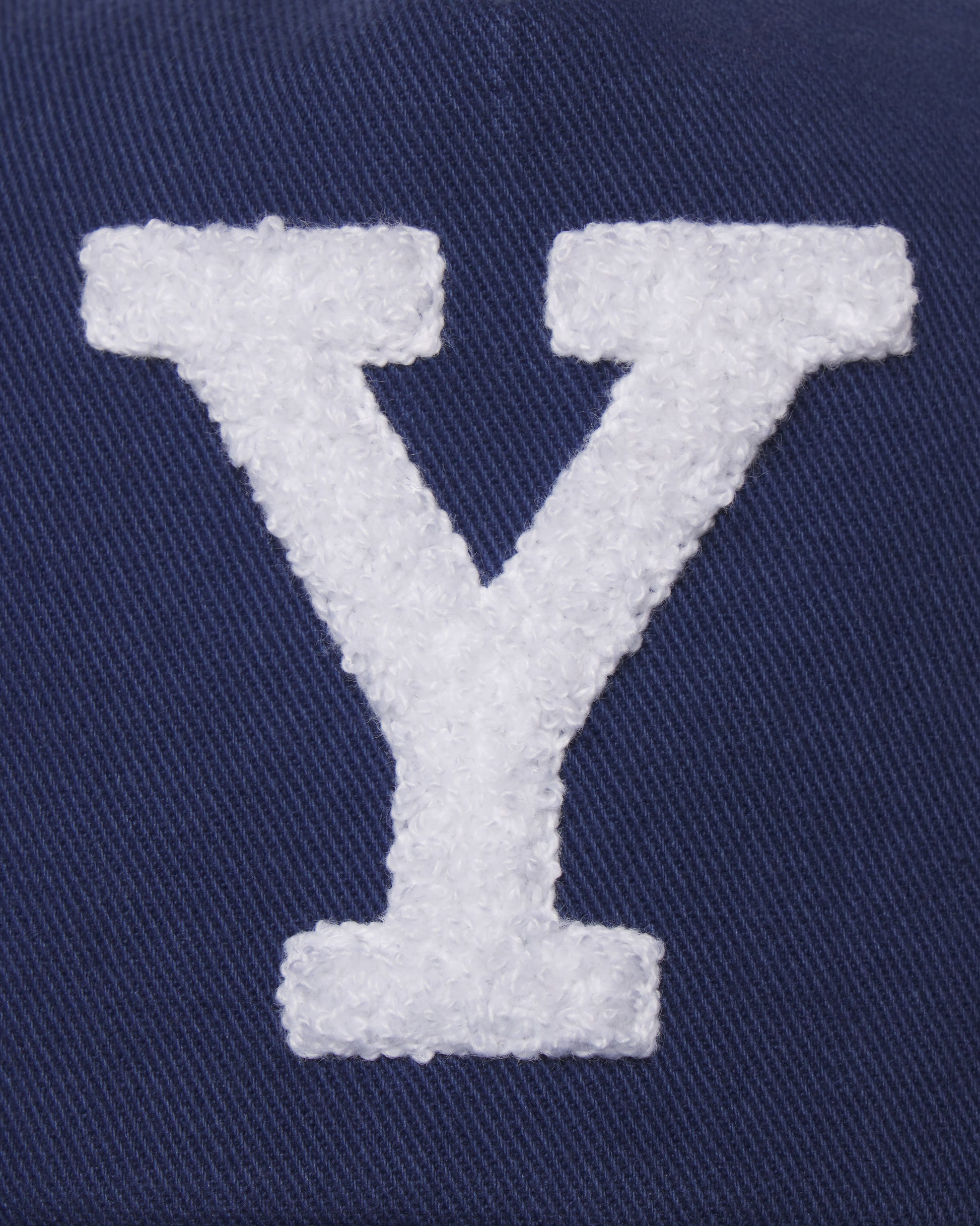Yale University Chenille 5 Panel Hat - Yale Navy