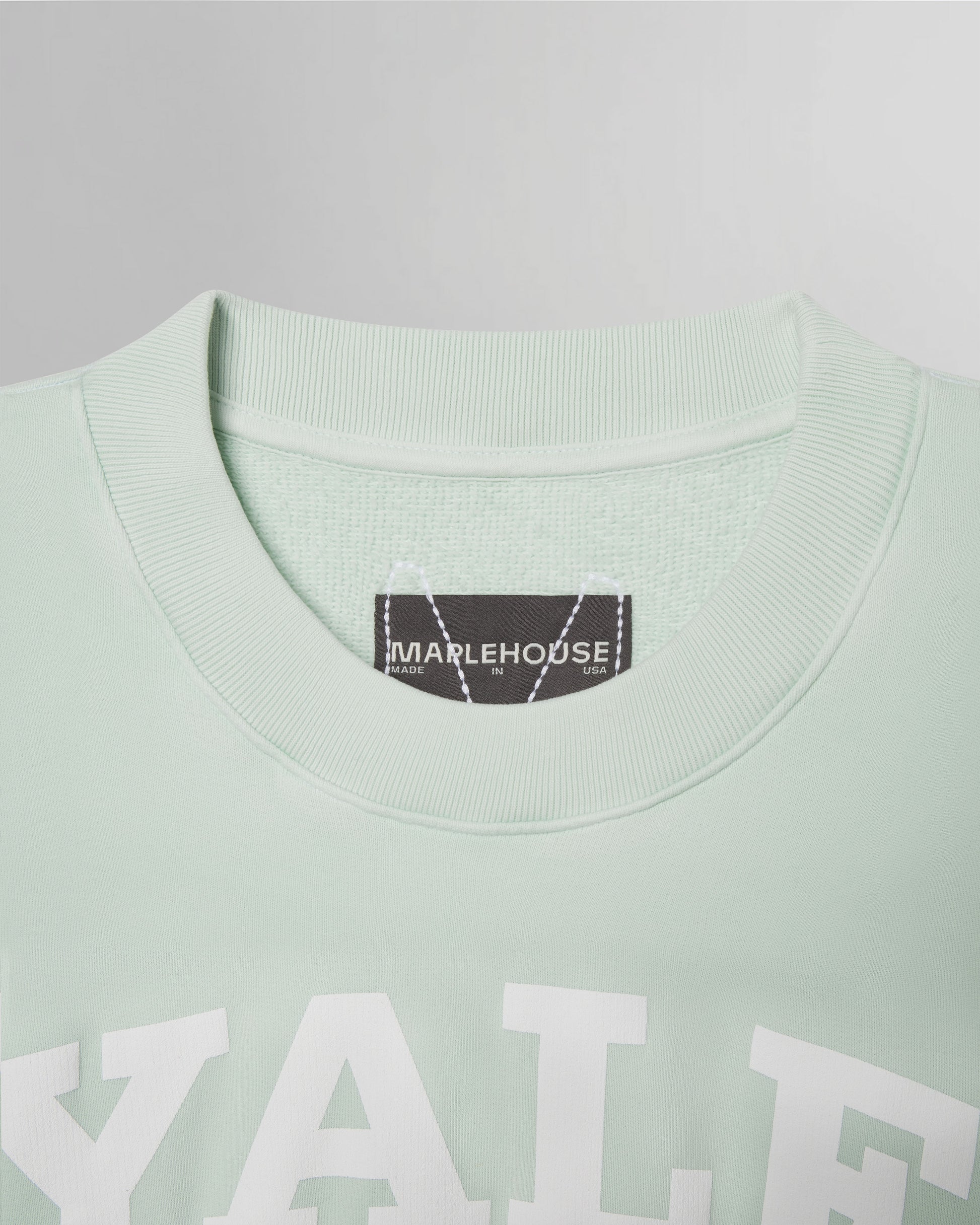 Yale University Classic Crewneck - Vintage Light Green
