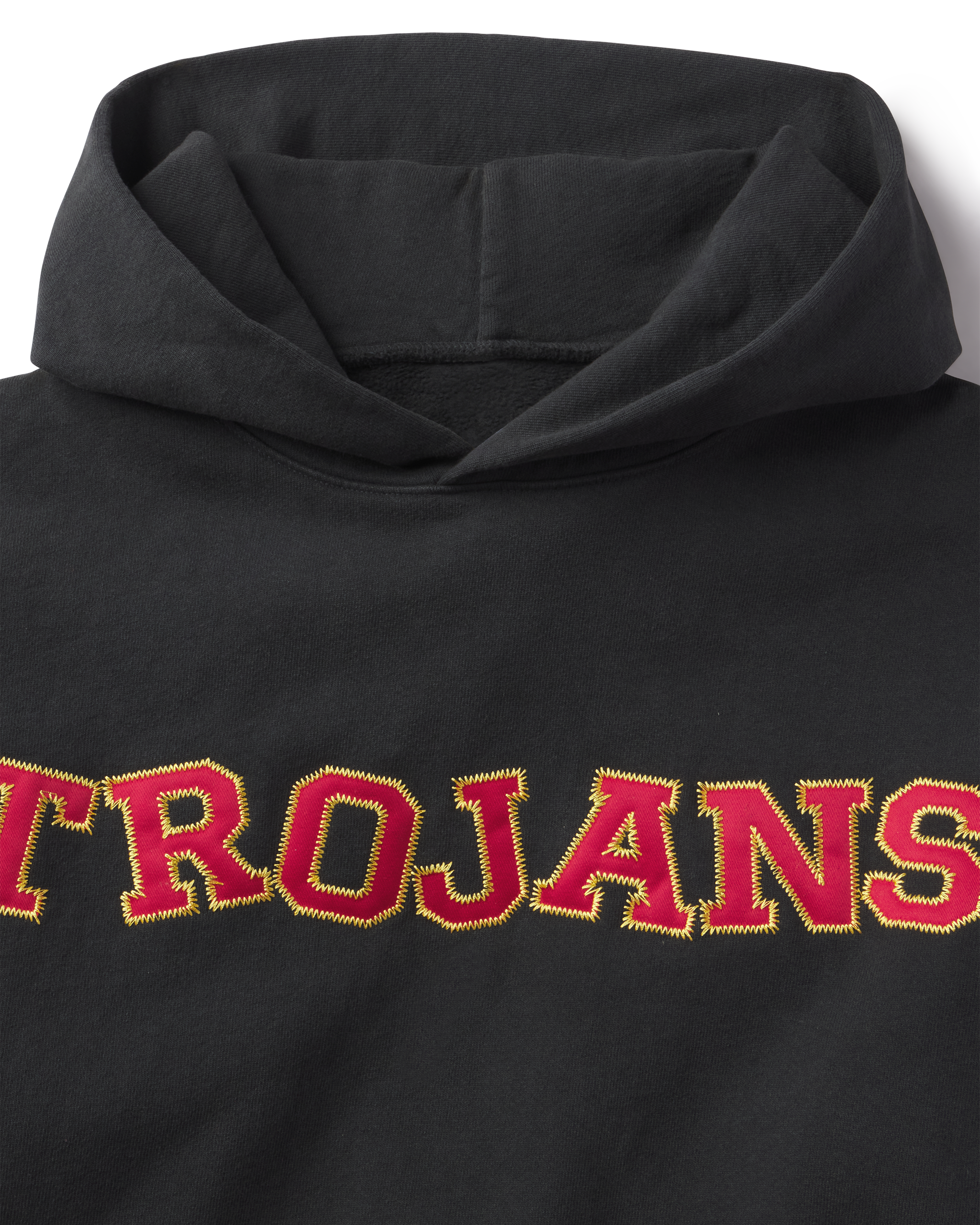 USC "Trojans" Toy Letters Hoodie, Vintage Black