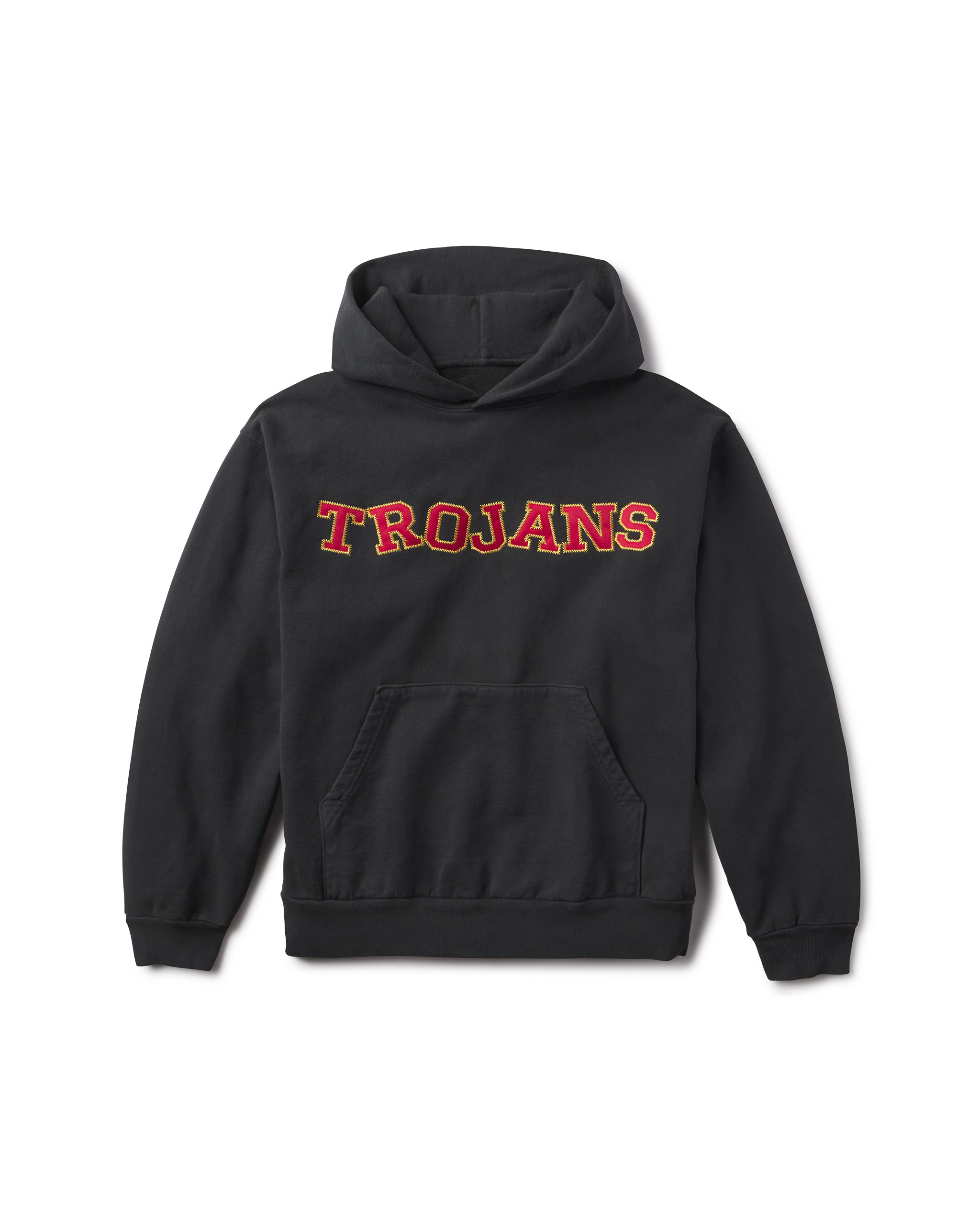 USC "Trojans" Toy Letters Hoodie, Vintage Black