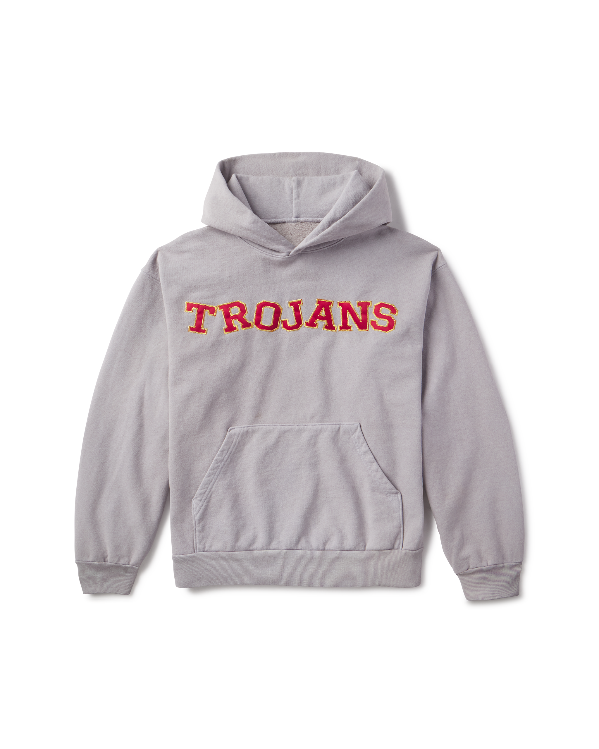 USC "Trojans" Toy Letters Hoodie, Vintage Light Gray