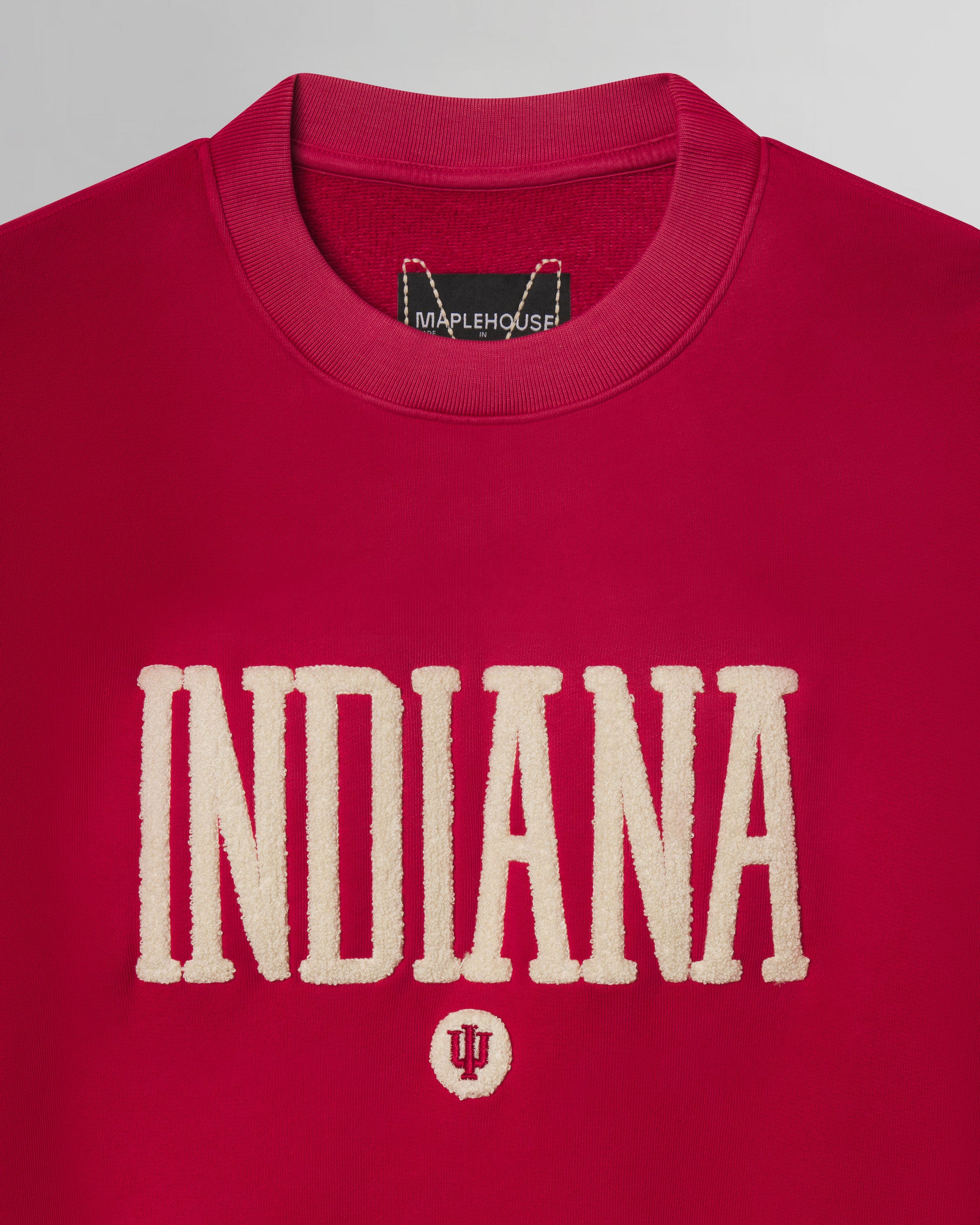 Indiana University Chenille Crewneck