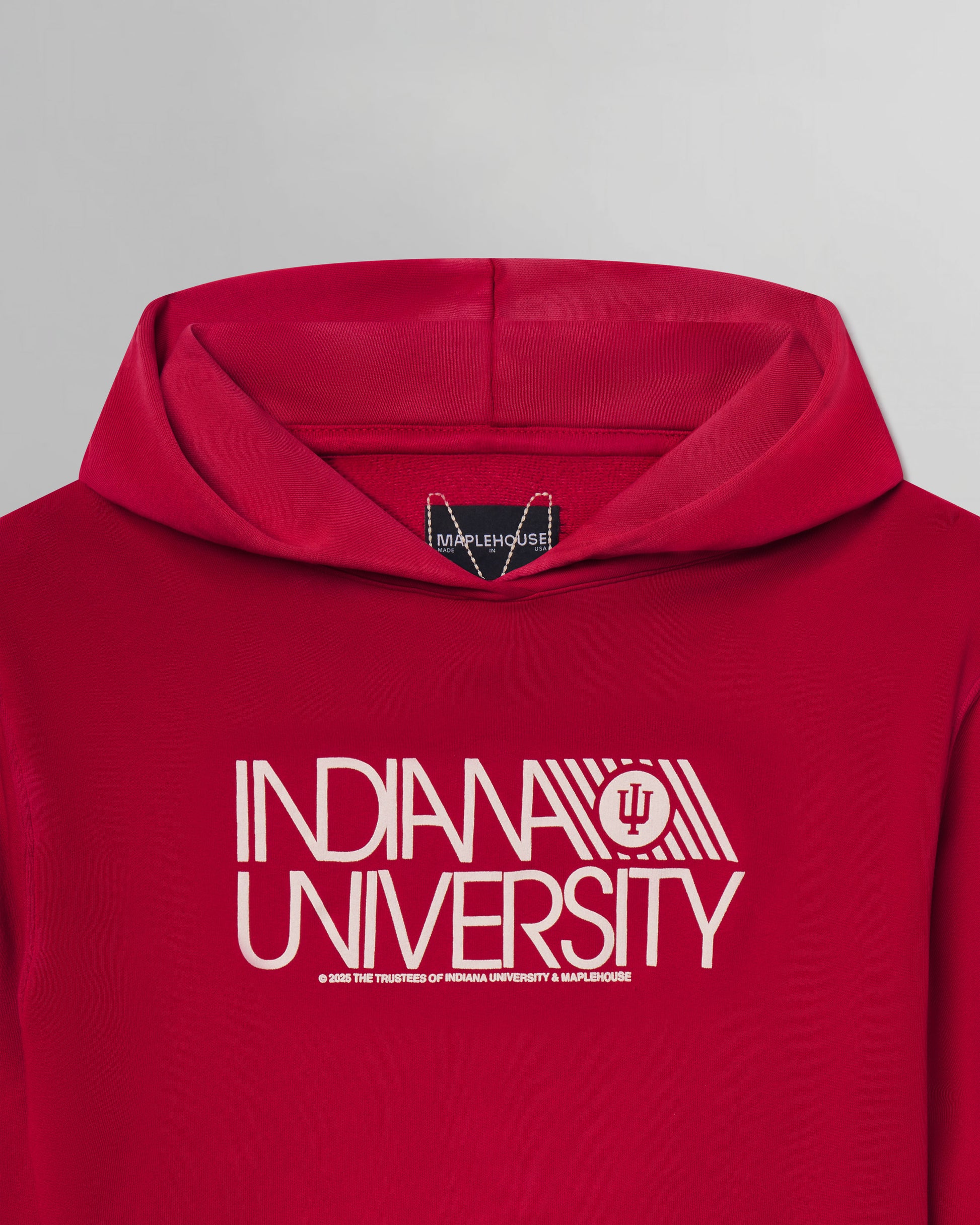Indiana University "Little 500" Crimson Hoodie