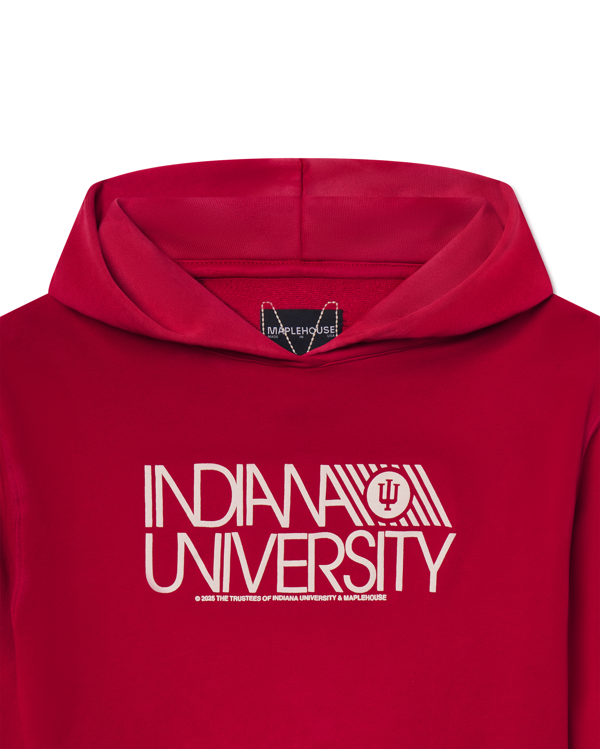 Indiana University Campus Crimson Hoodie