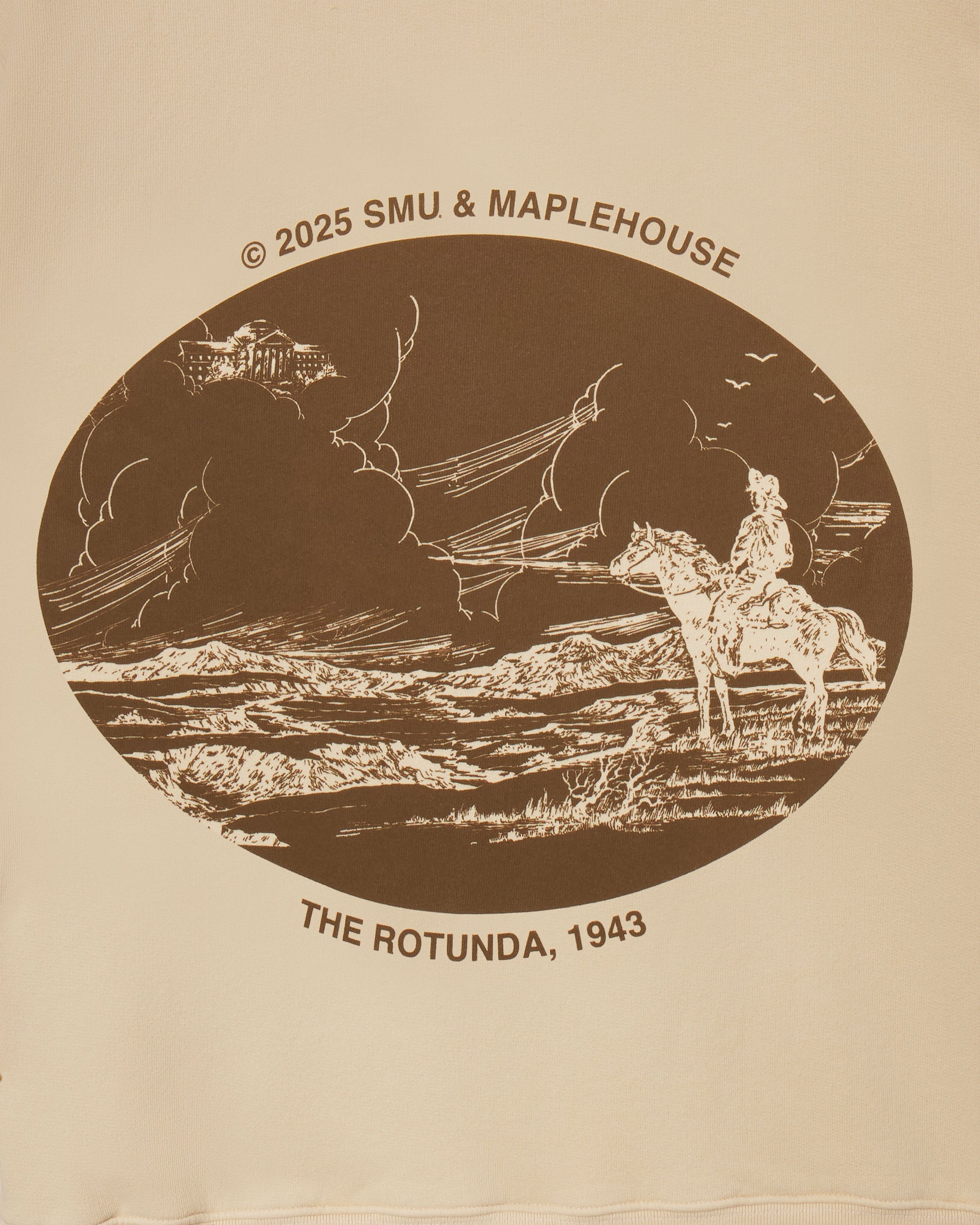 SMU "The Rotunda" Crewneck