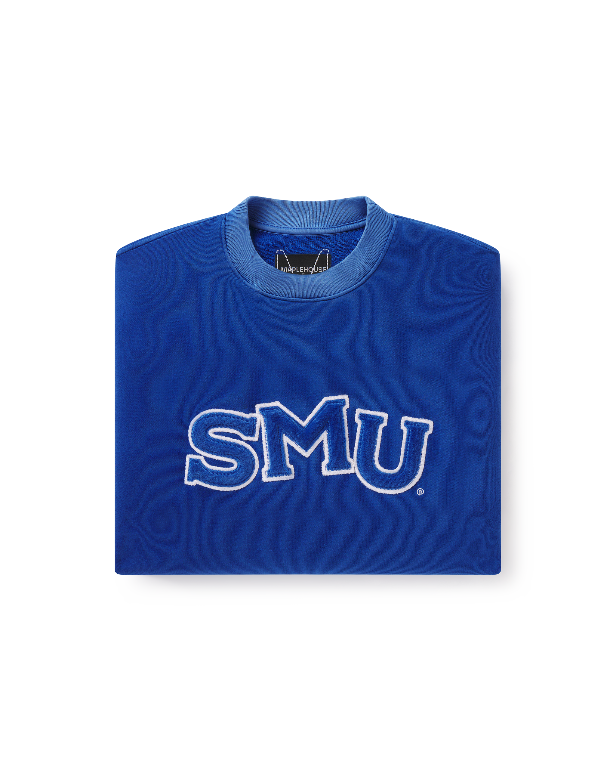 SMU Fuzzy Crewneck