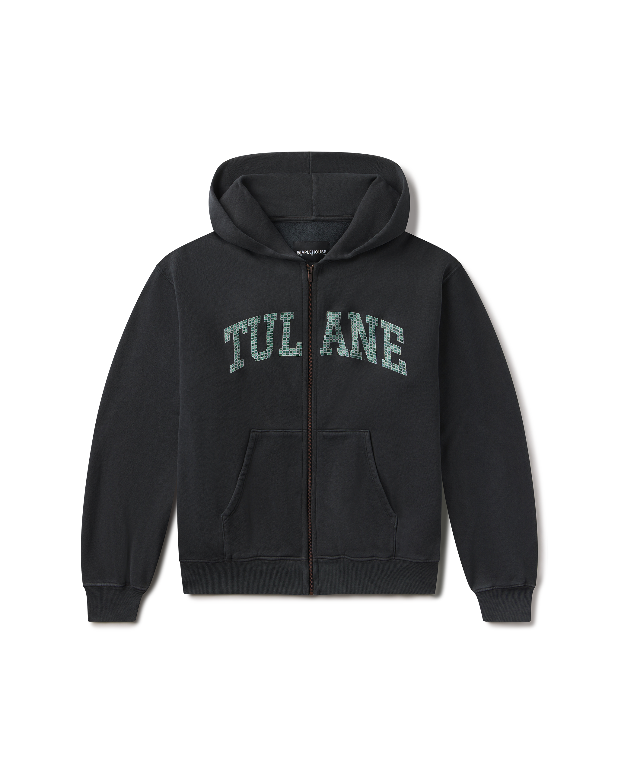 Tulane Mosaic Zip Hoodie
