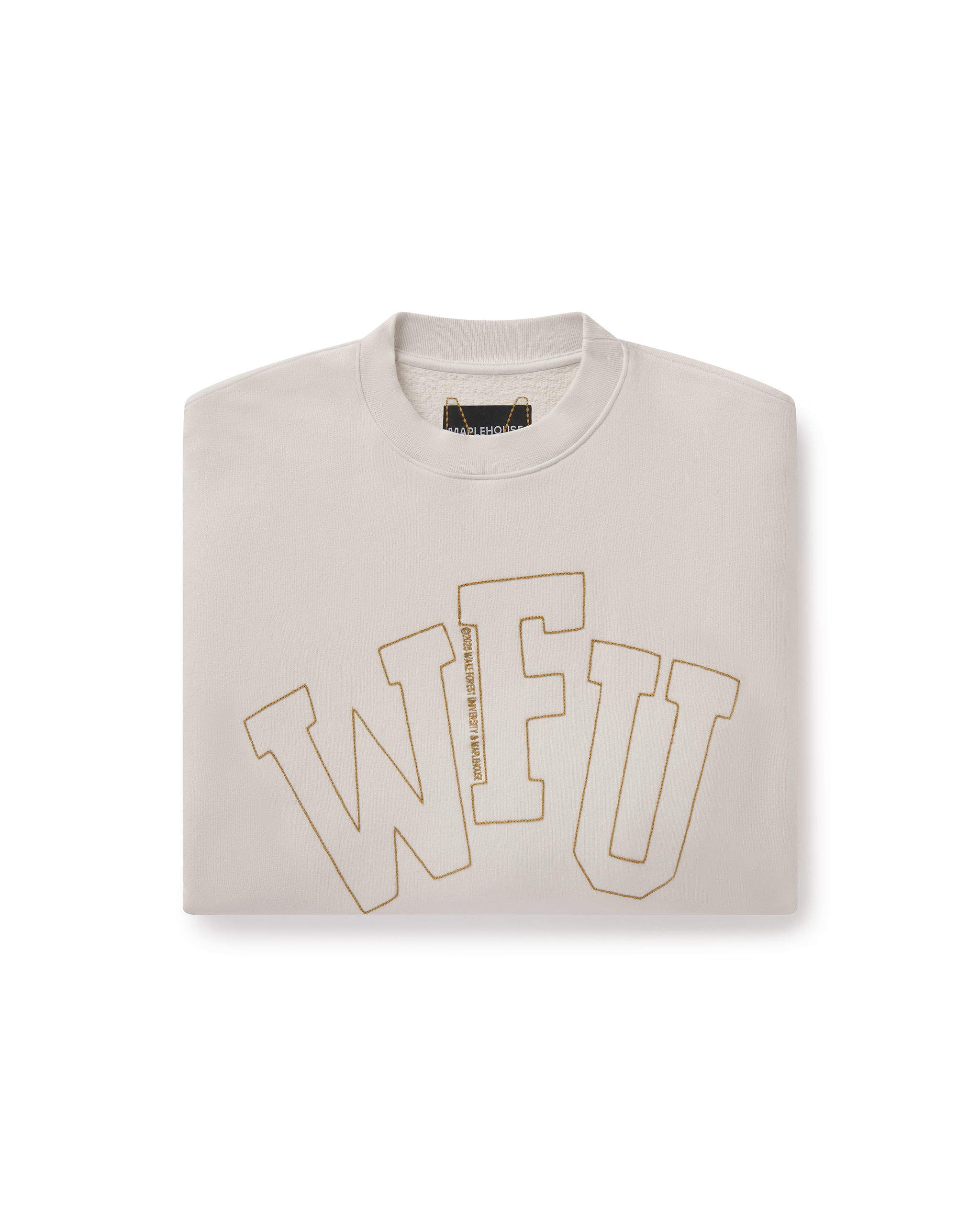 Wake Forest University Chainstitch Crewneck