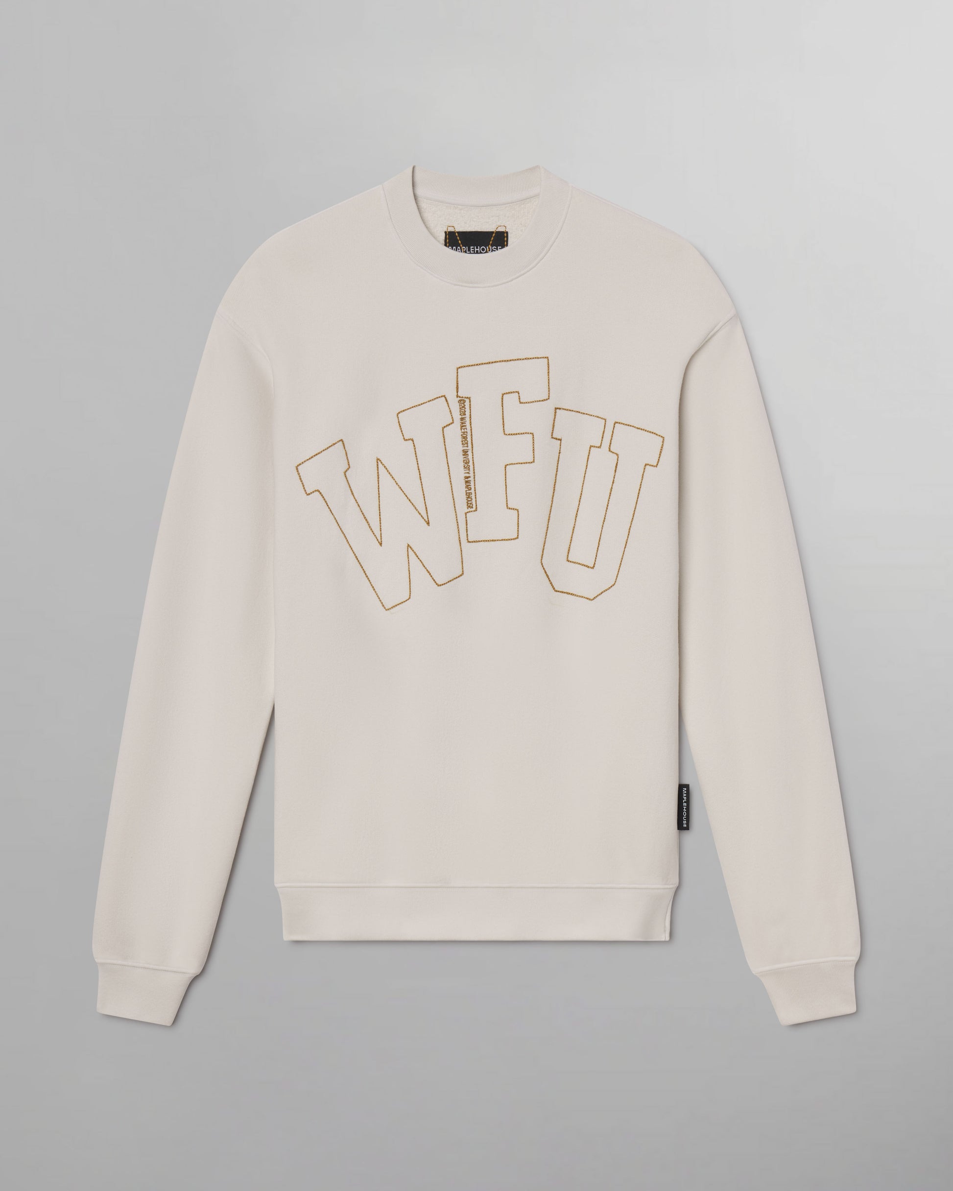 Wake Forest University Chainstitch Crewneck