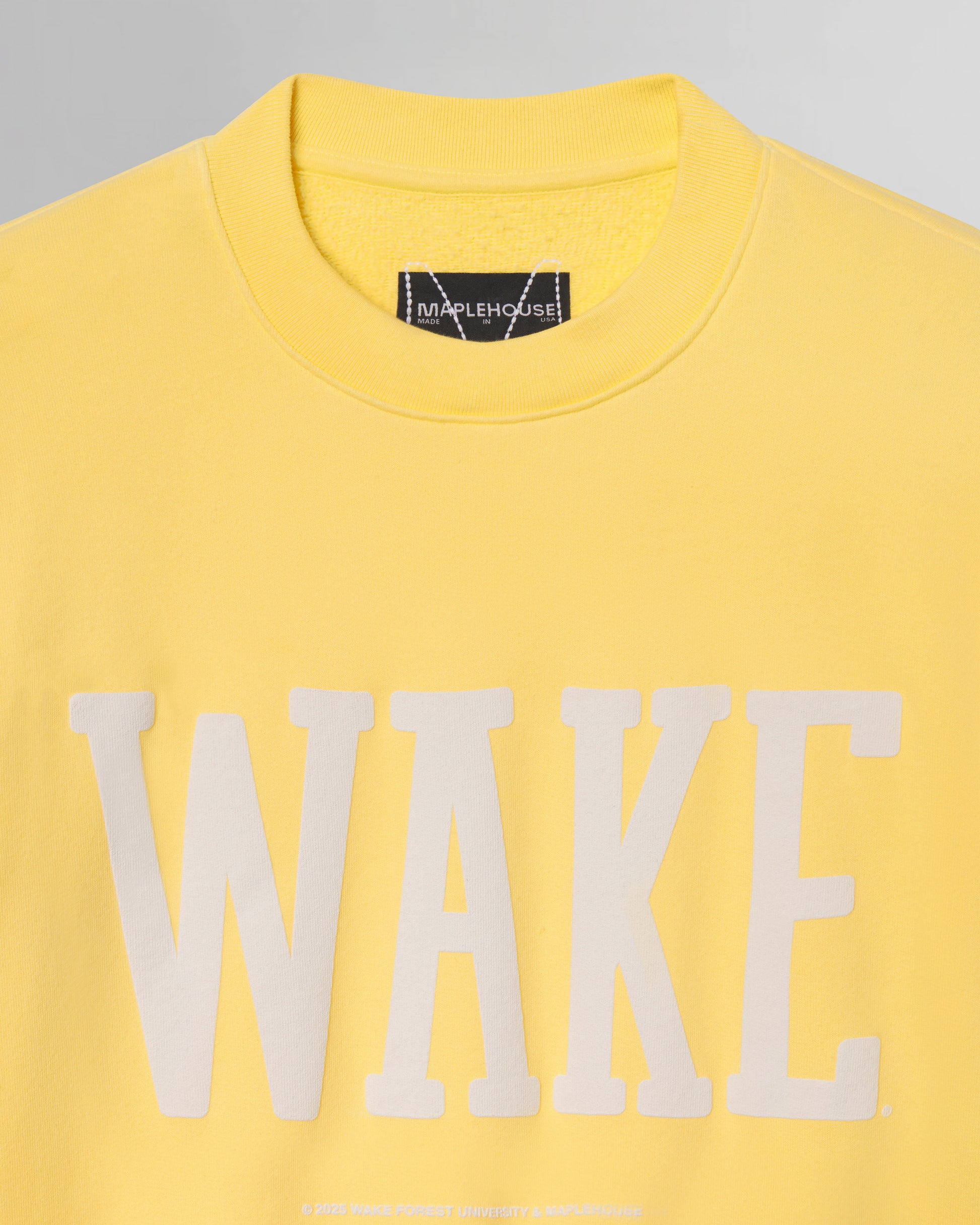 Wake Forest University Puff Crewneck