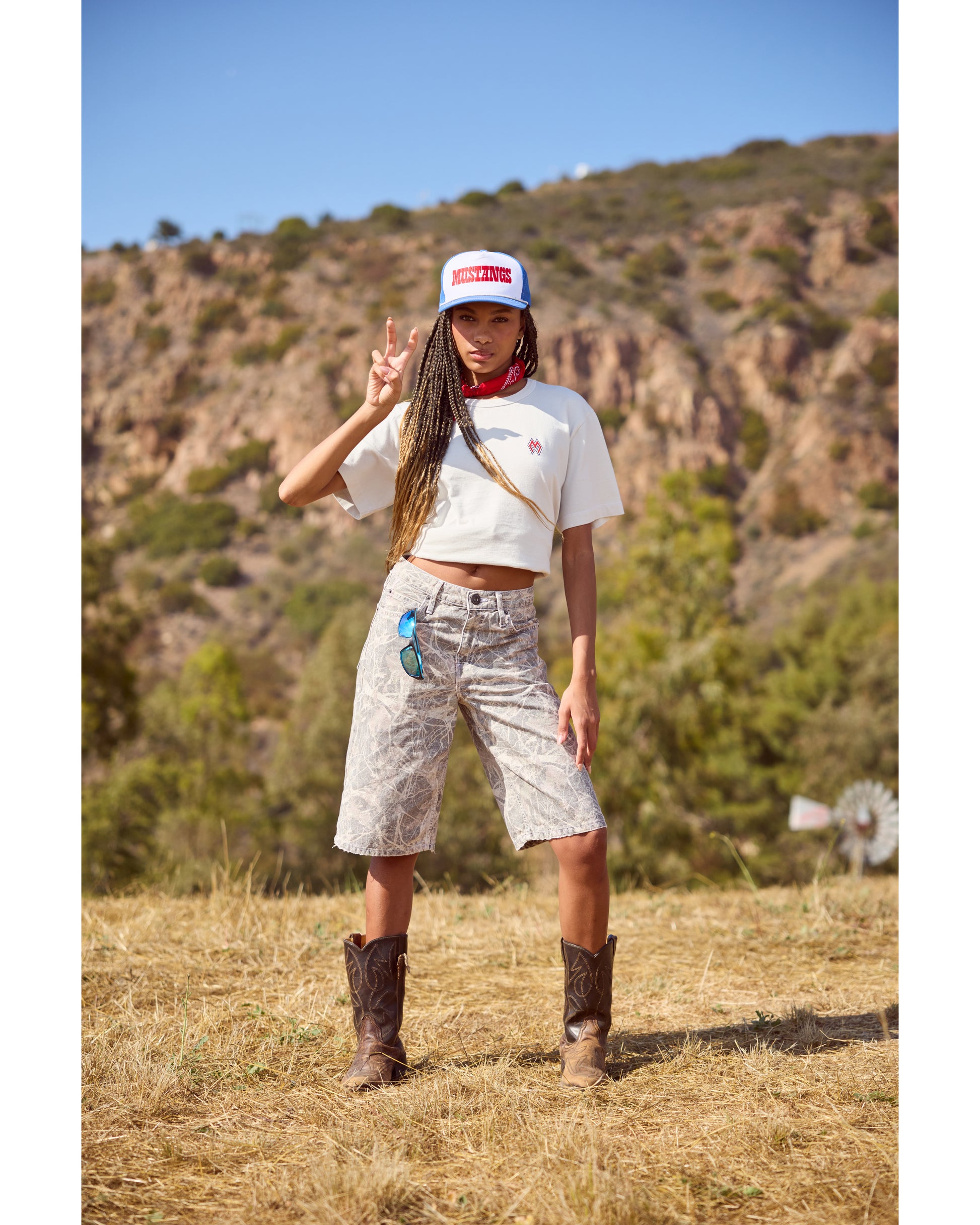 SMU Mustangs Sapphire Blue Cap