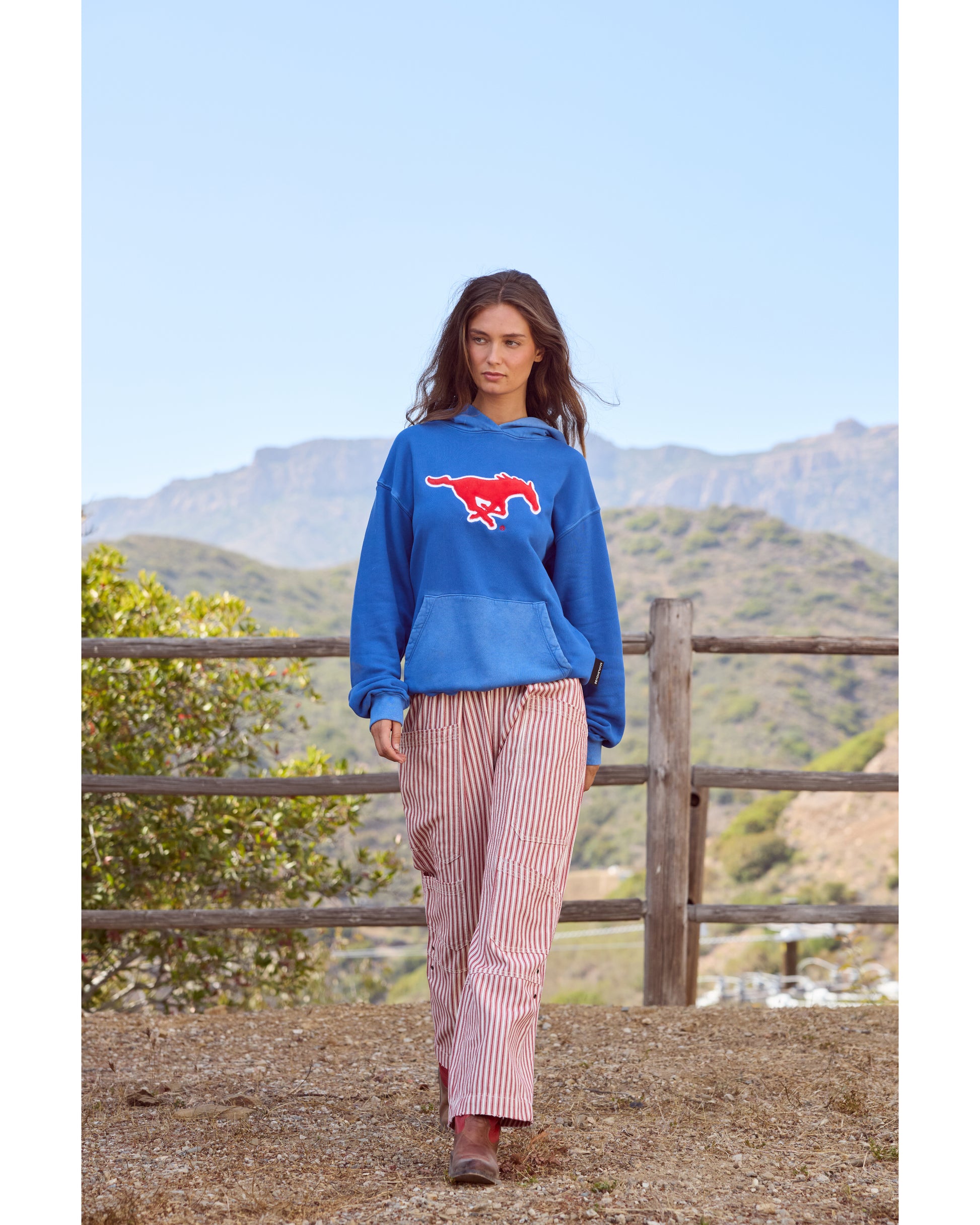 SMU Fuzzy Peruna Hoodie