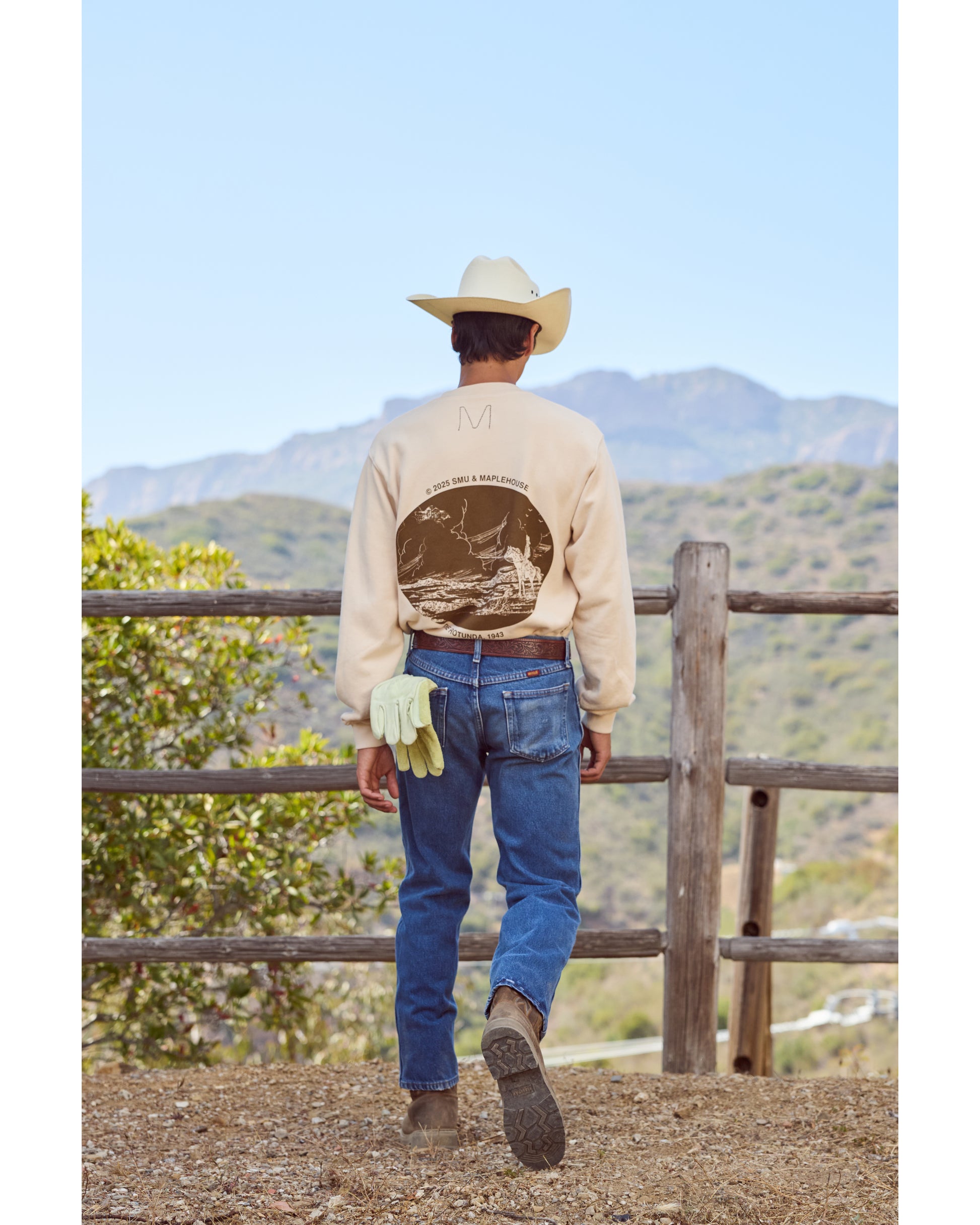 SMU "The Rotunda" Crewneck