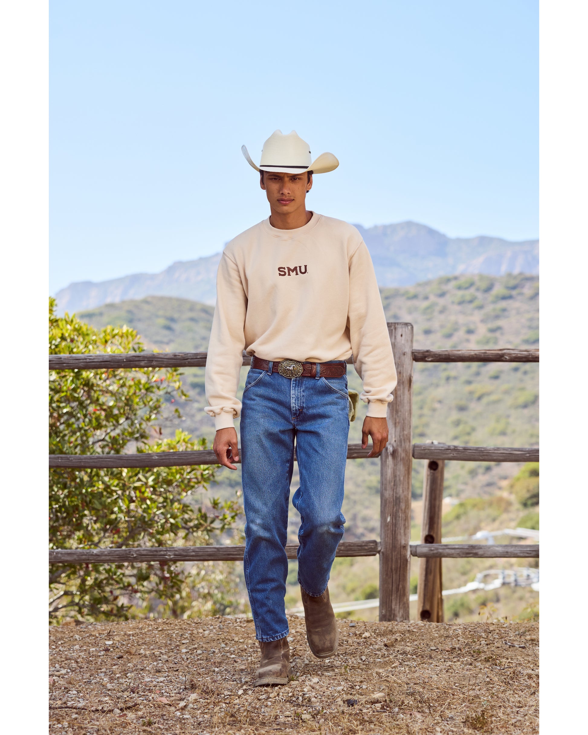 SMU "The Rotunda" Crewneck