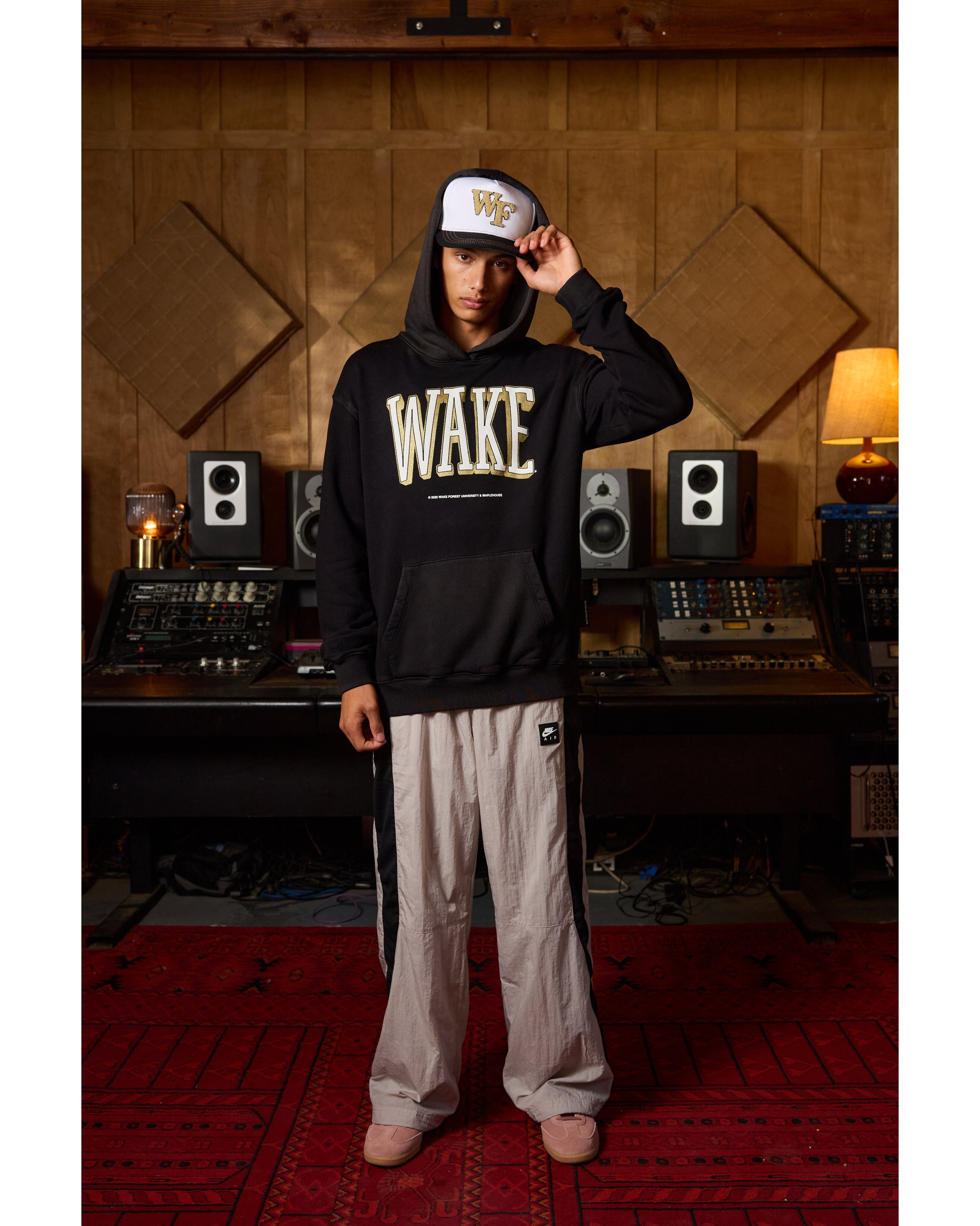 Wake Forest University Chenille 5 Panel Cap
