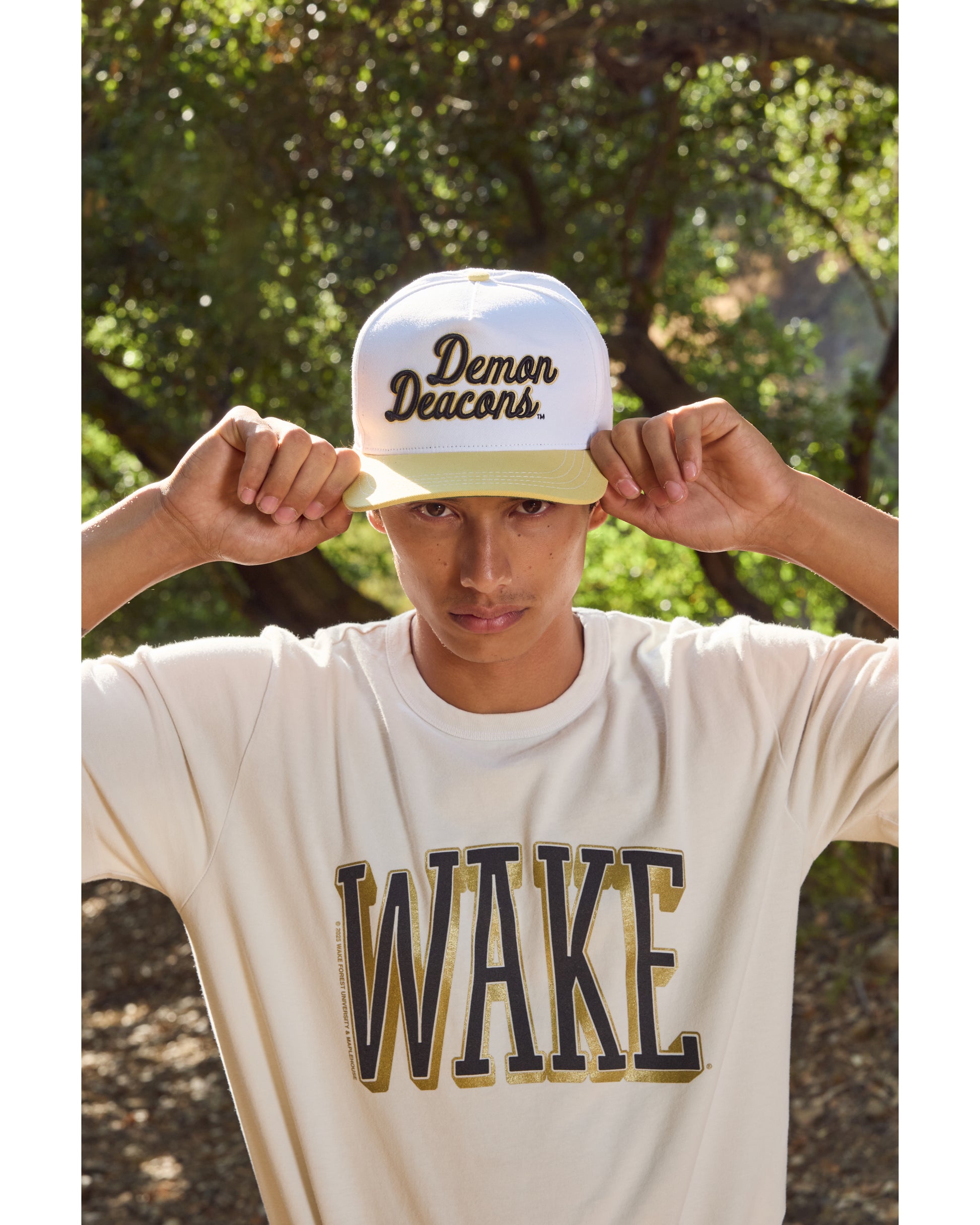 Wake Forest University Demon Deacons 5 Panel Cap