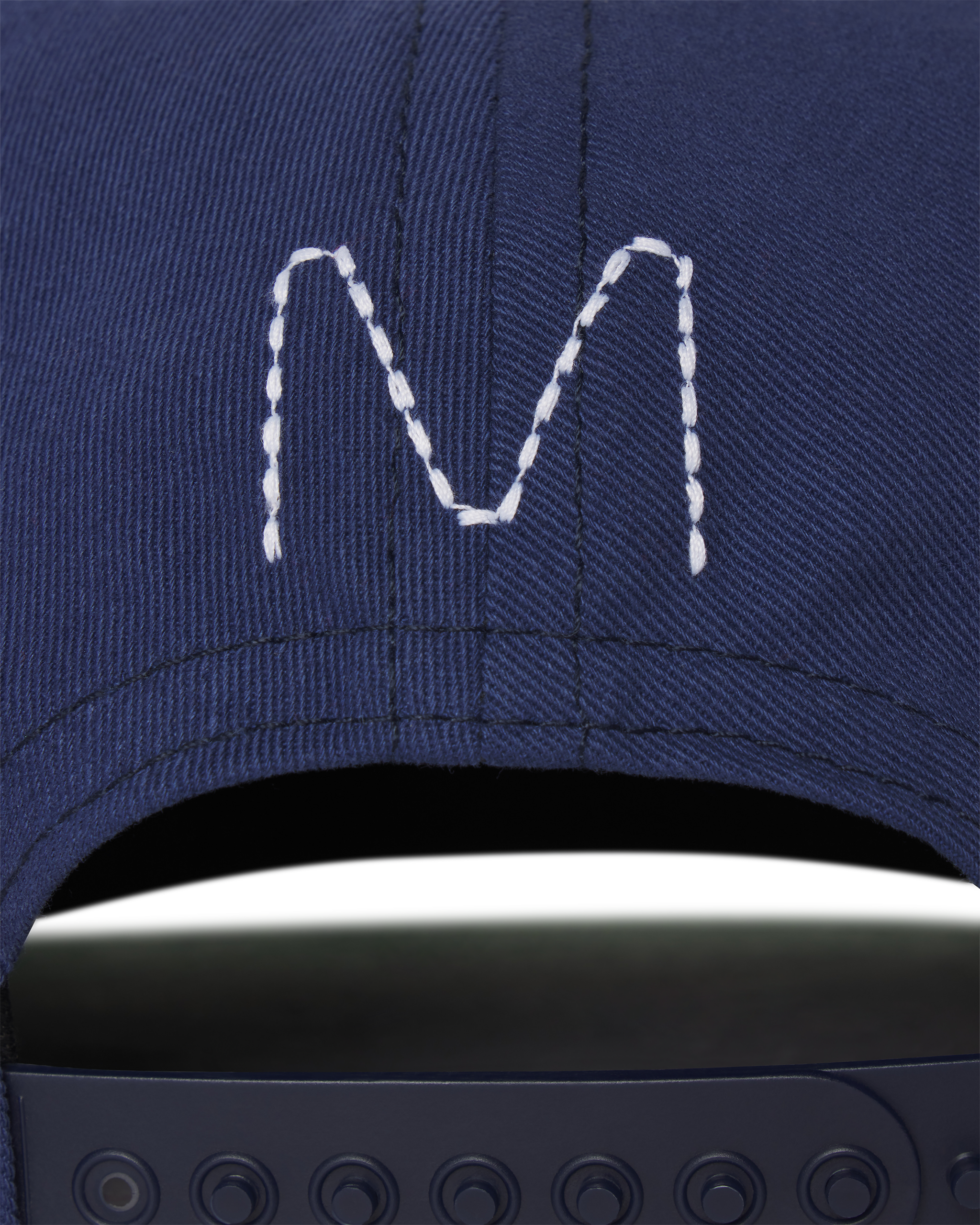 Yale University Chenille 5 Panel Cap - Yale Navy