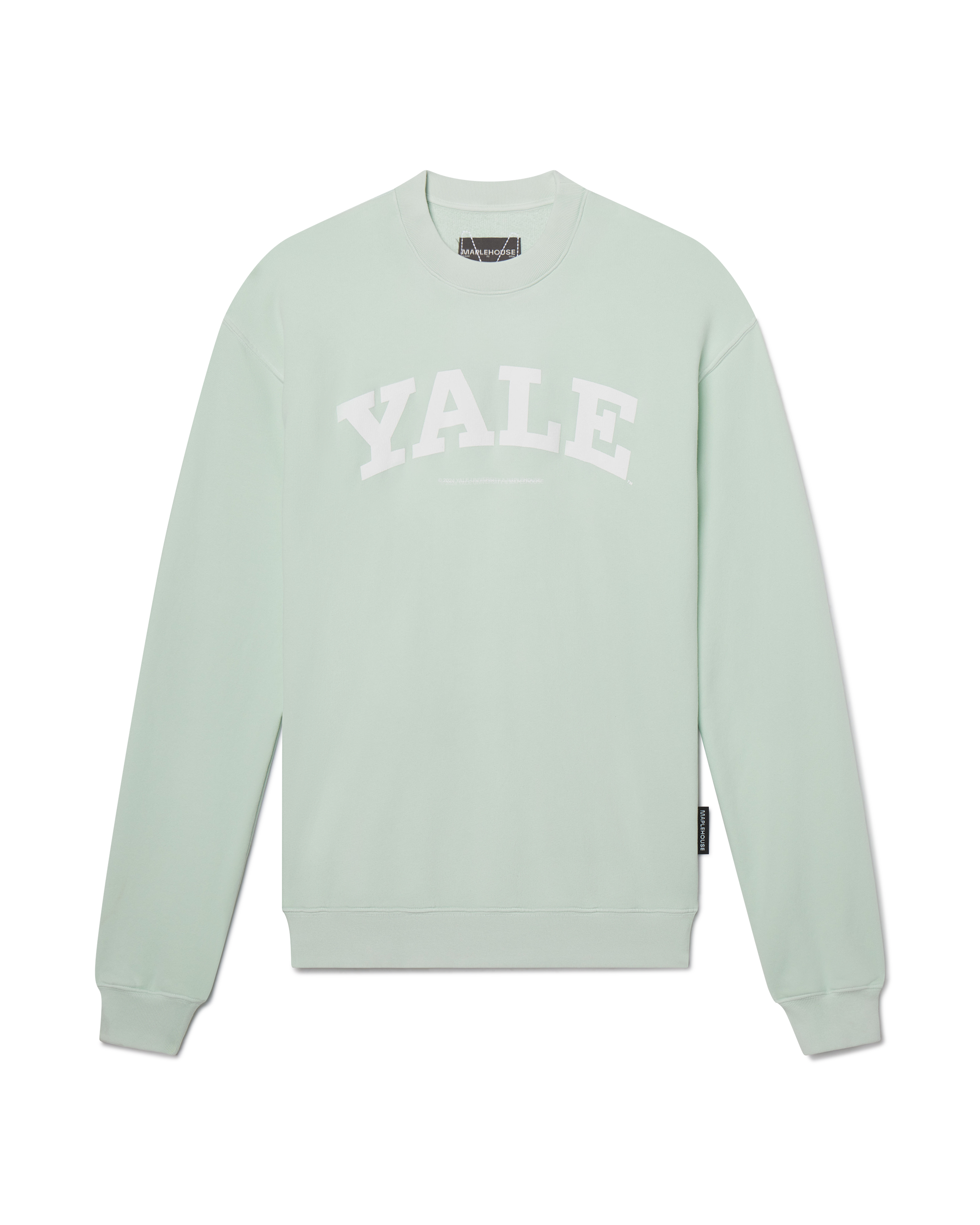 Yale University Classic Crewneck - Vintage Light Green