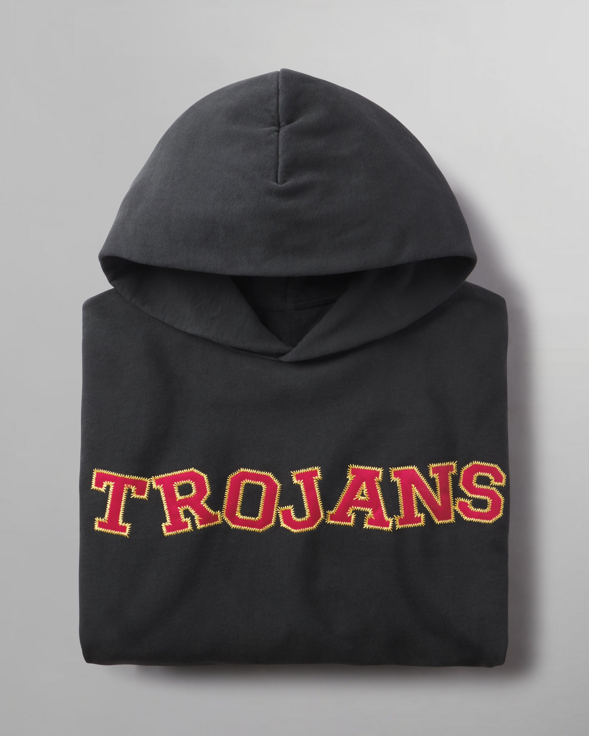 USC "Trojans" Toy Letters Hoodie, Vintage Black