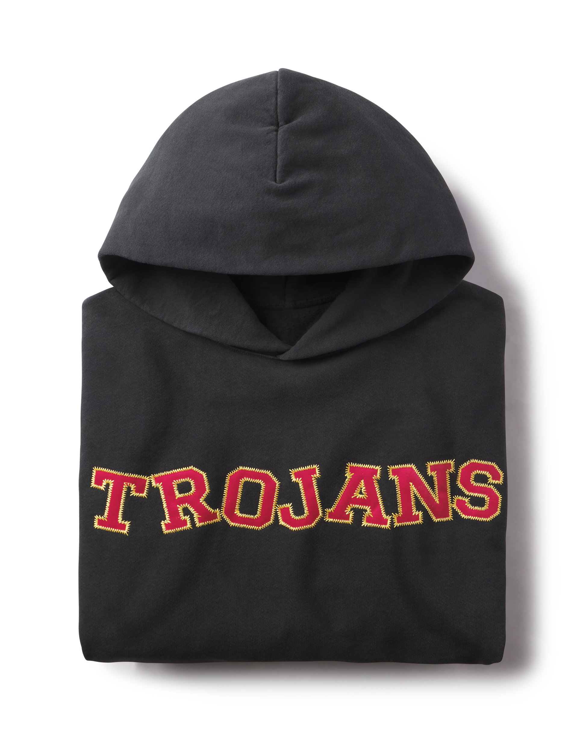 USC "Trojans" Toy Letters Hoodie, Vintage Black