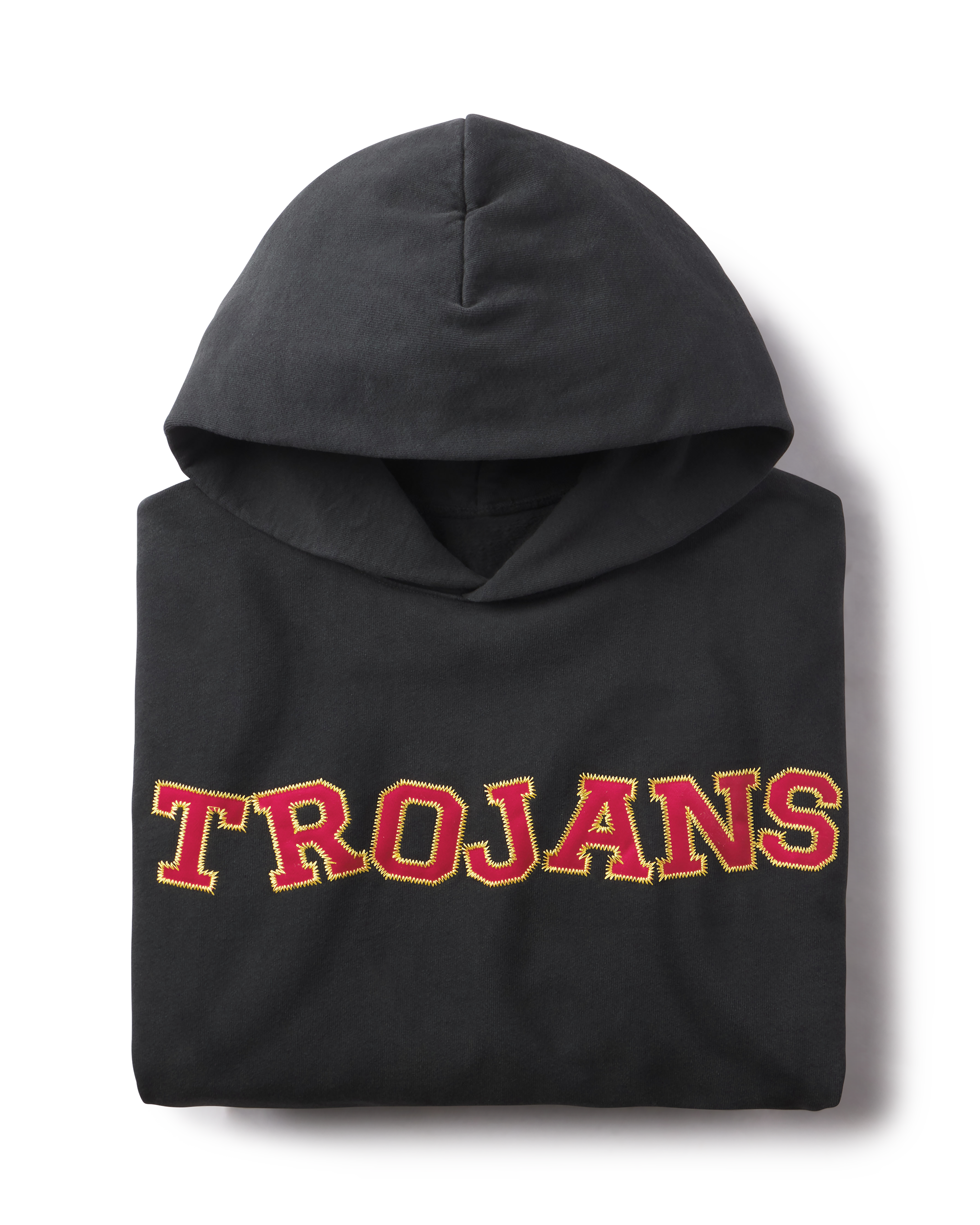 USC "Trojans" Toy Letters Hoodie, Vintage Black