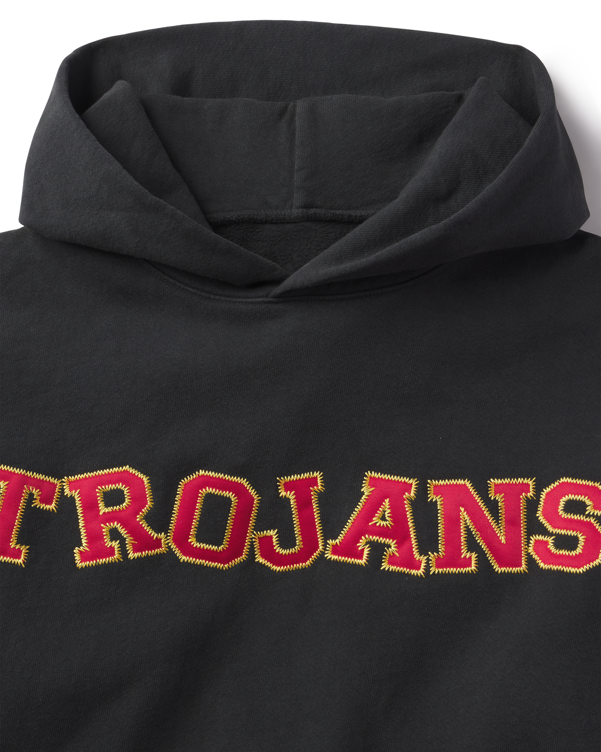 USC "Trojans" Toy Letters Hoodie, Vintage Black