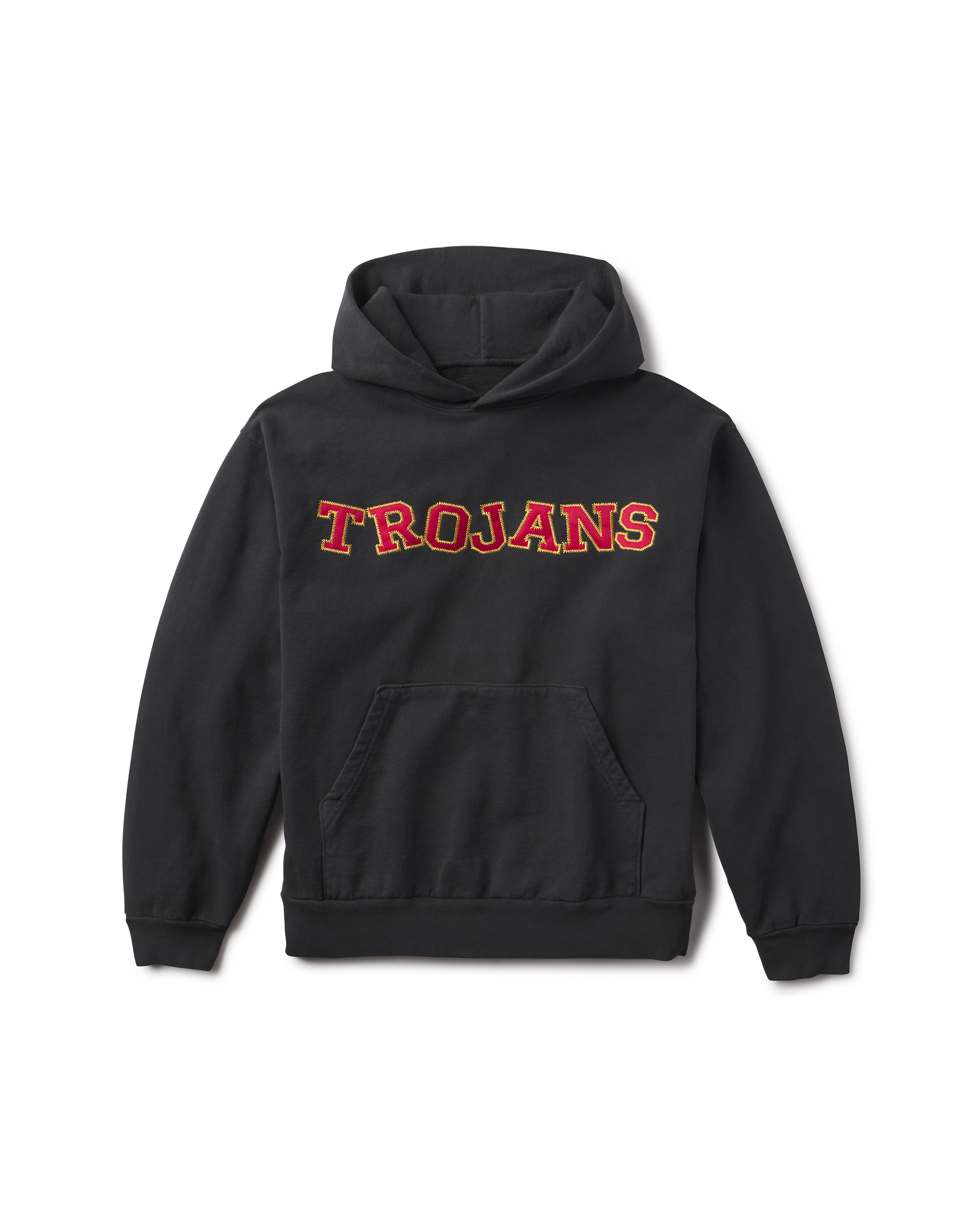 USC "Trojans" Toy Letters Hoodie, Vintage Black