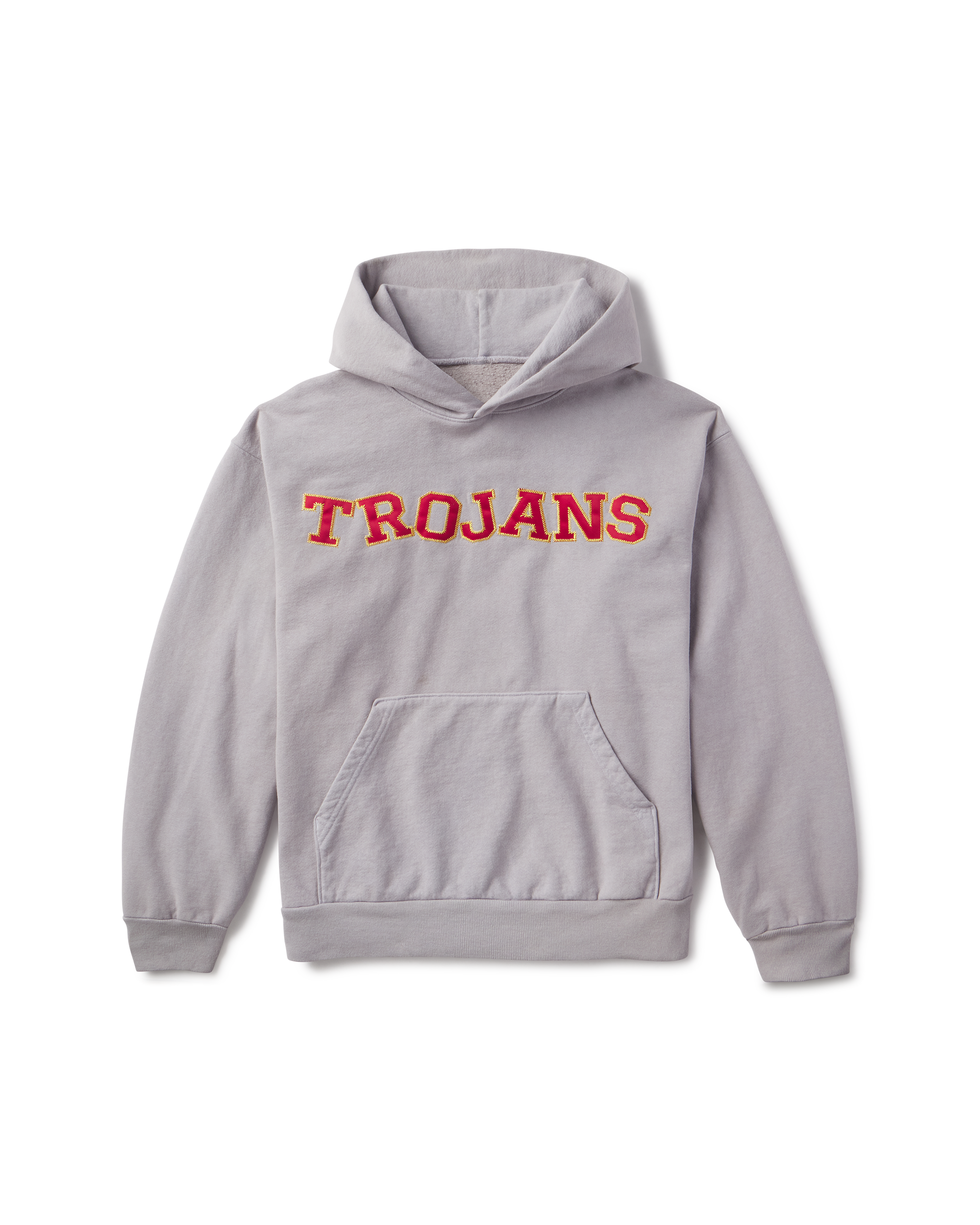 USC "Trojans" Toy Letters Hoodie, Vintage Light Gray