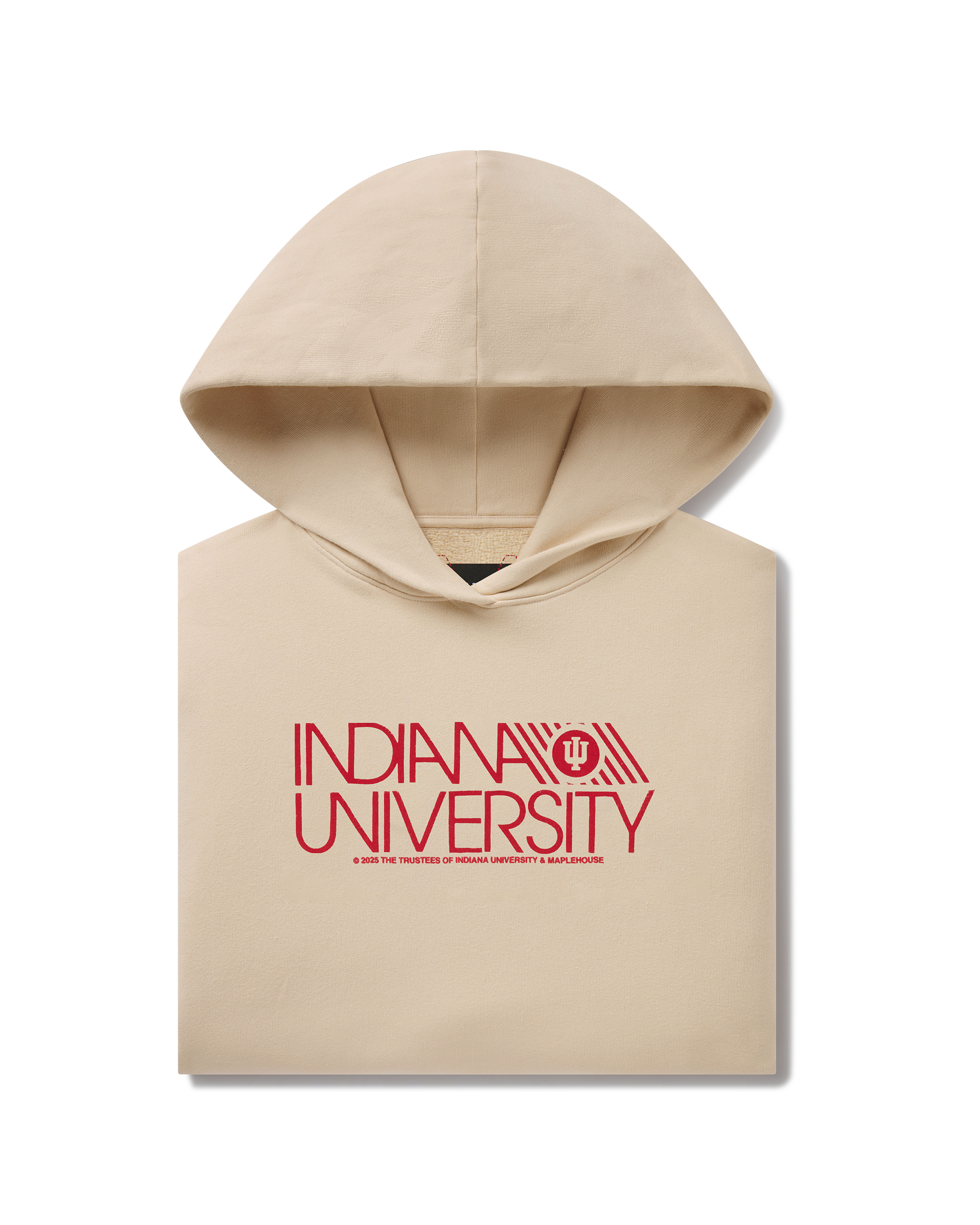 Indiana University Campus Dairy Cream Hoodie