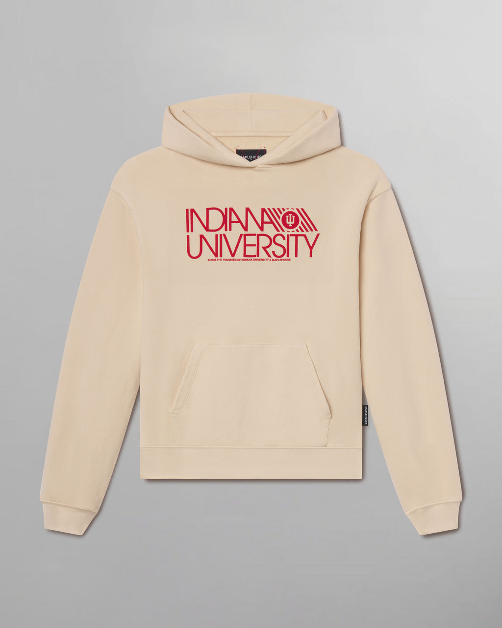Indiana University "Little 500" Dairy Cream Hoodie