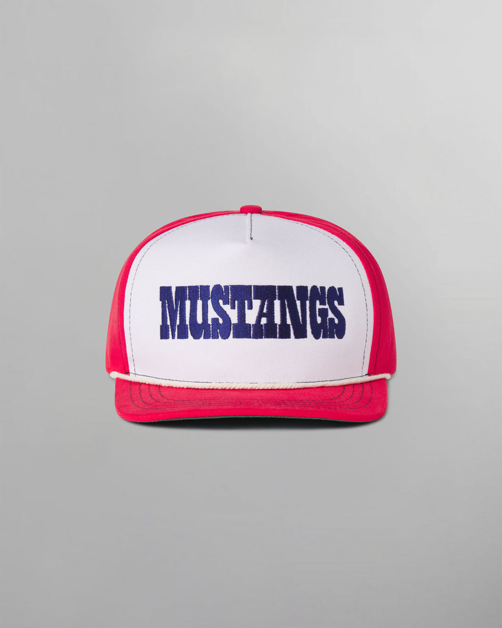 SMU Mustangs Monza Red Cap