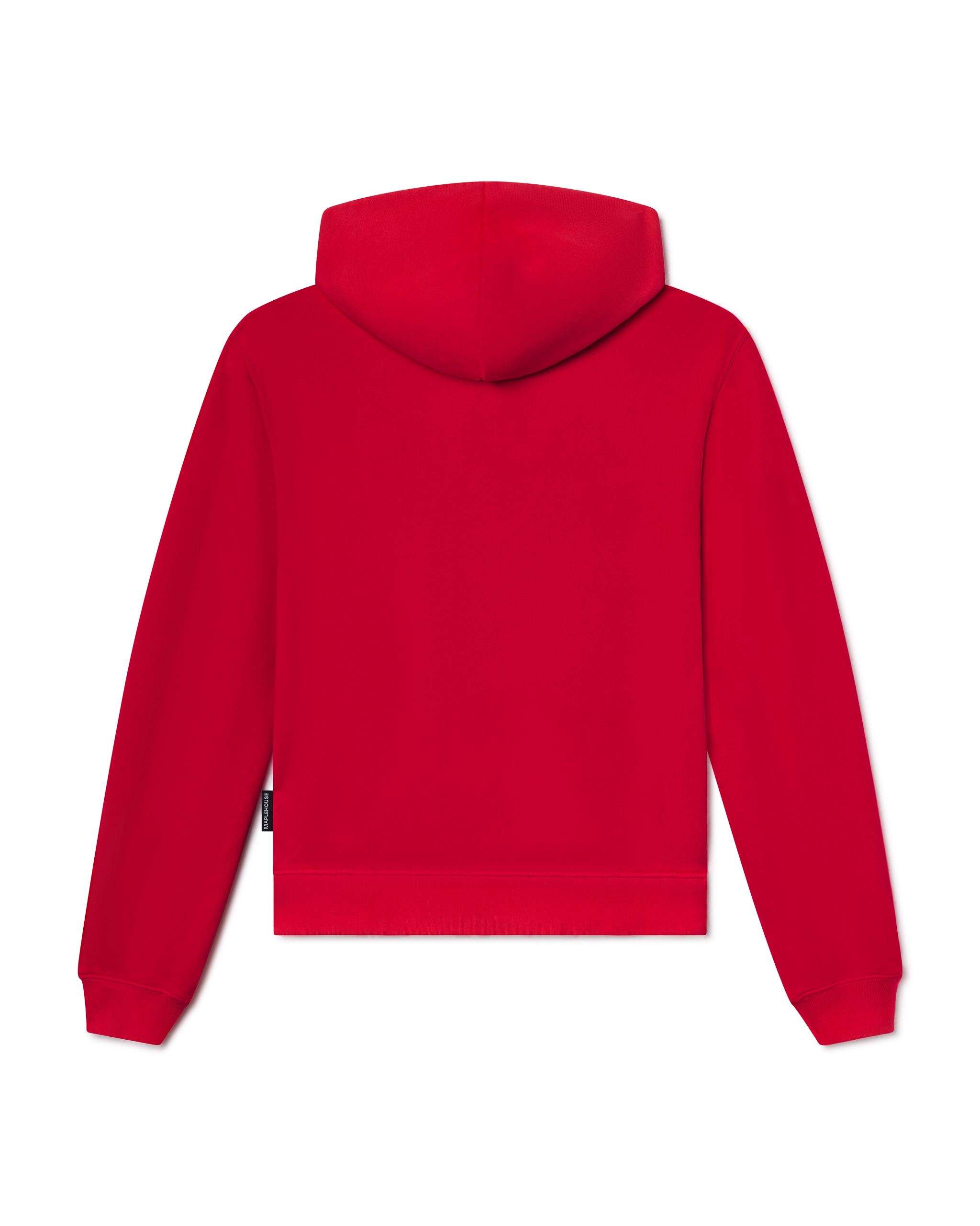 SMU Fuzzy Zip Hoodie