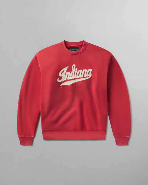 Indiana Baseball Cactus Crewneck