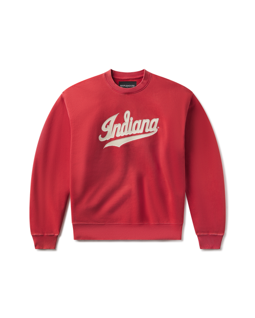 Indiana Baseball Cactus Crewneck