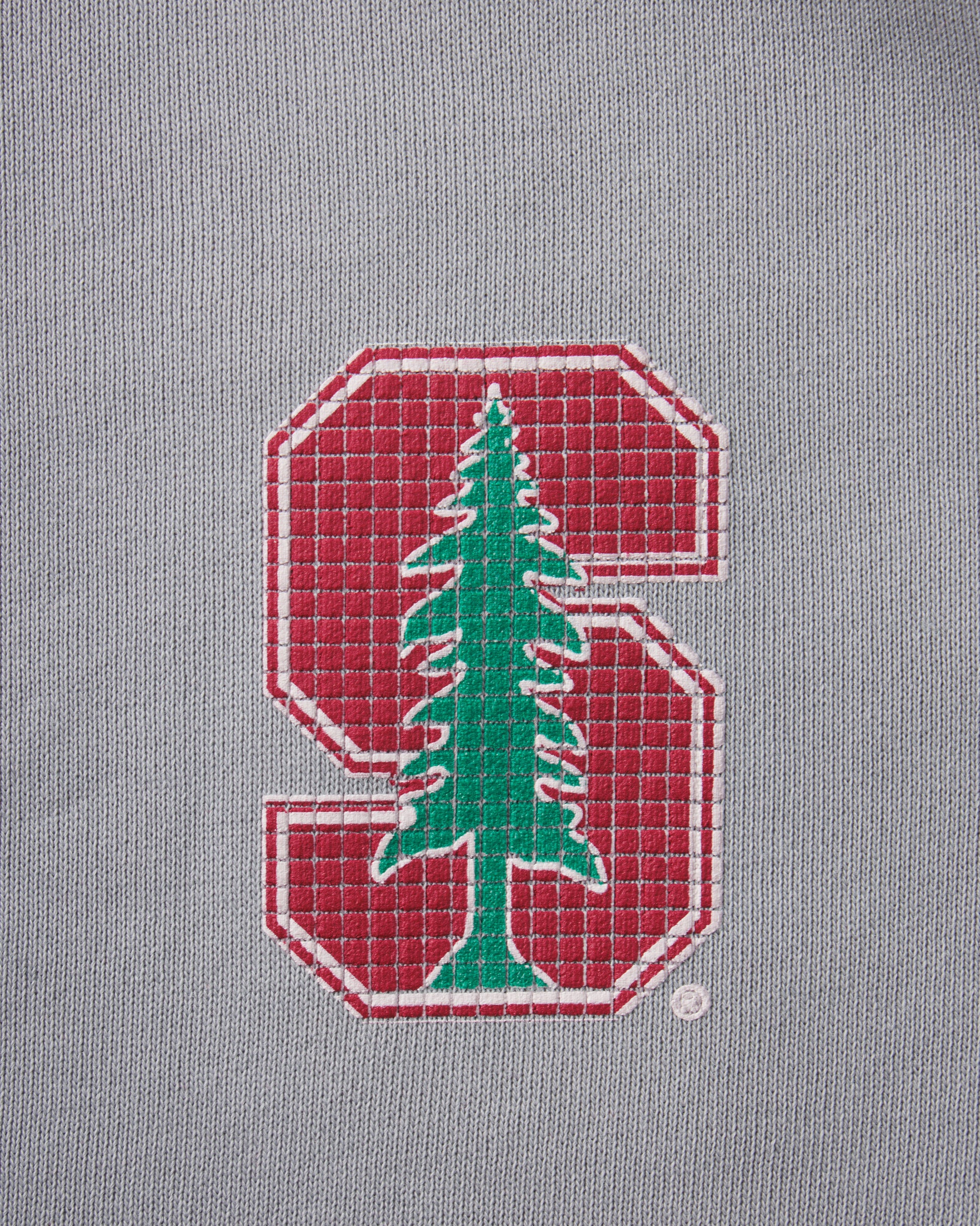 Stanford Mosaic Zip Hoodie