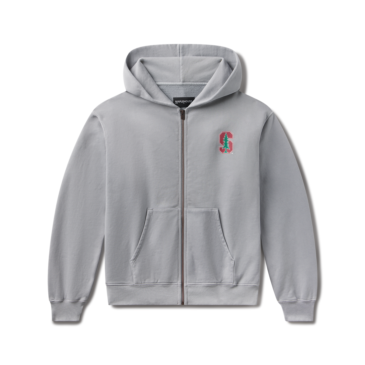 Stanford Mosaic Zip Hoodie