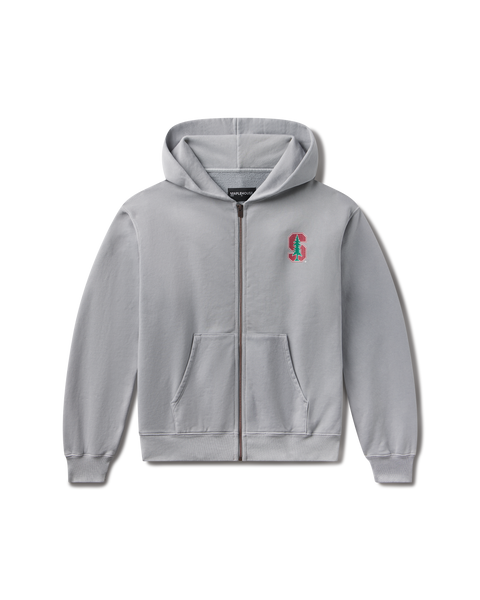 Stanford Mosaic Zip Hoodie
