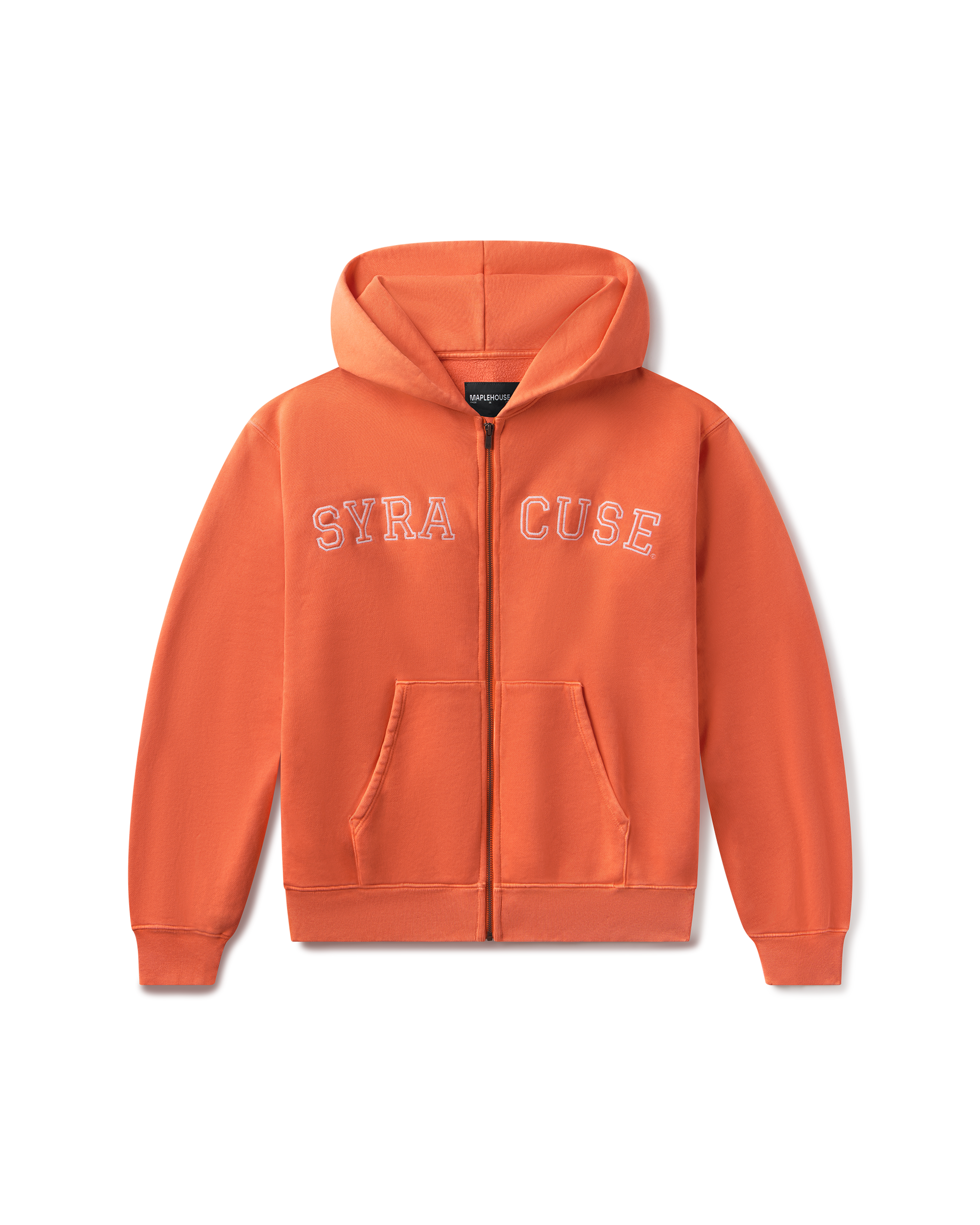 Syracuse Chainstitch Zip Hoodie