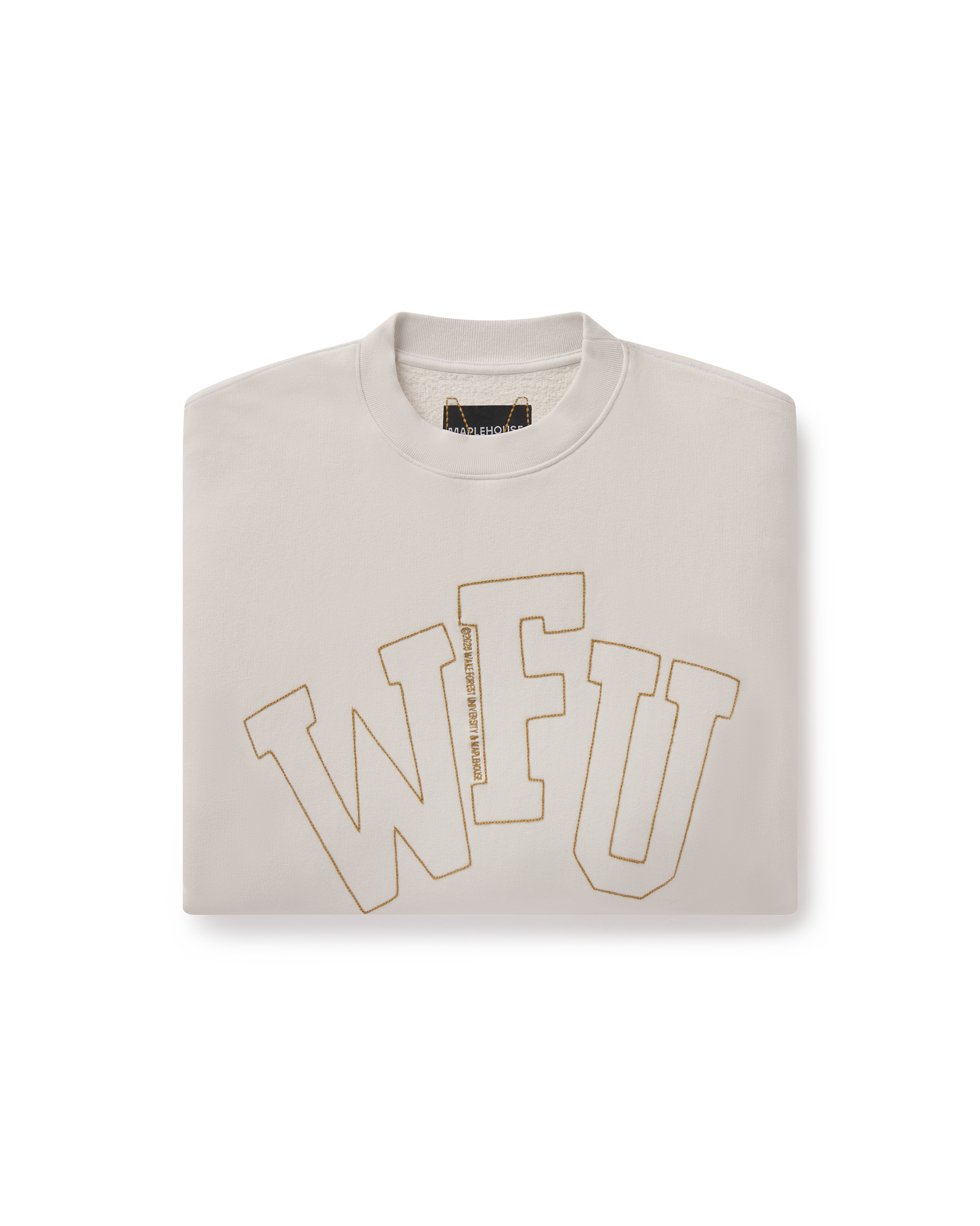 Wake Forest University Chainstitch Crewneck