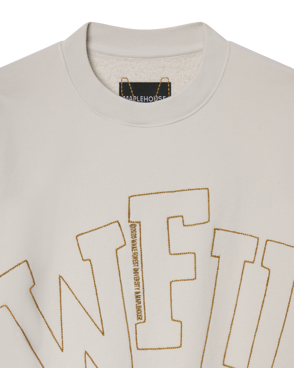 Wake Forest University Chainstitch Crewneck