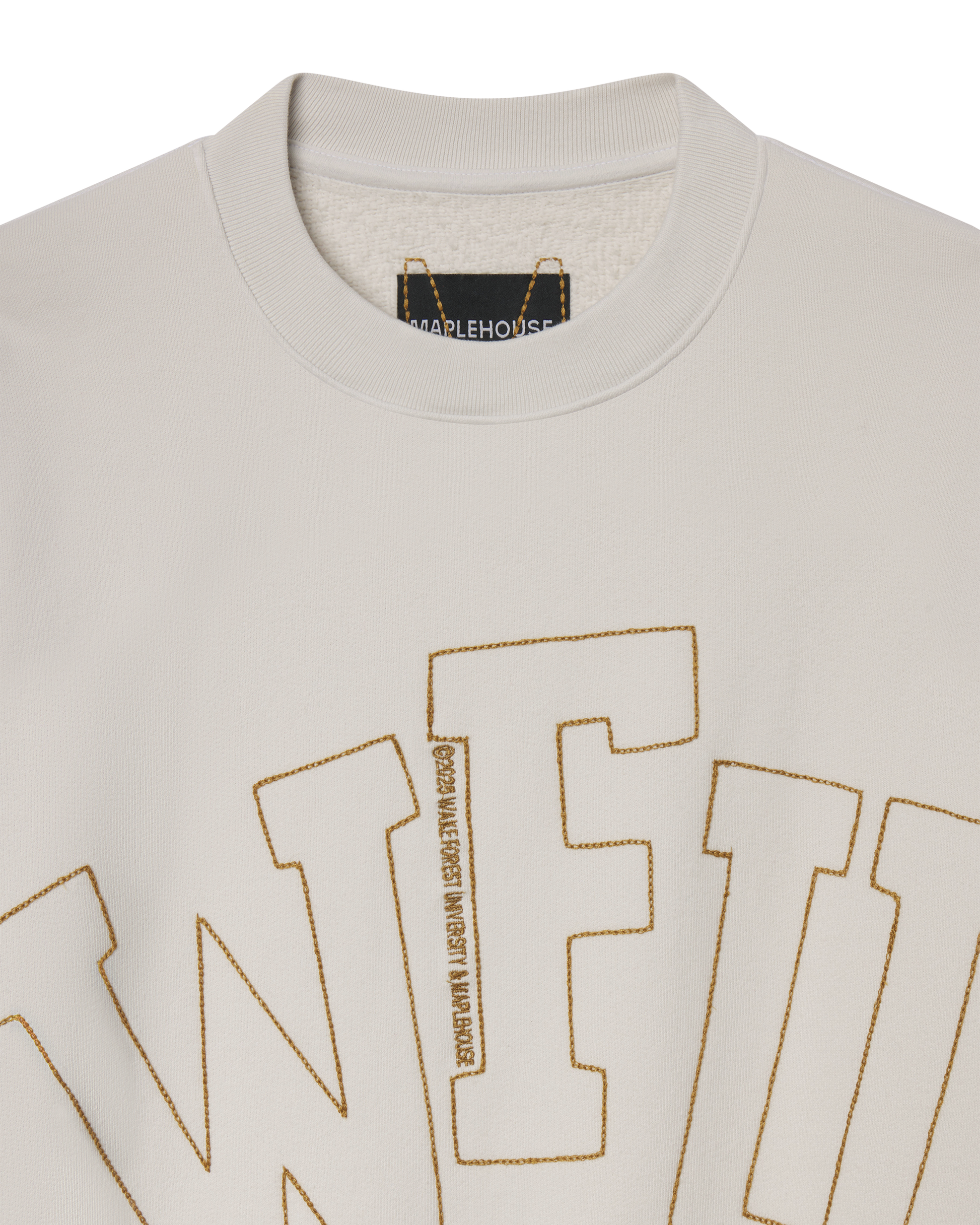 Wake Forest University Chainstitch Crewneck