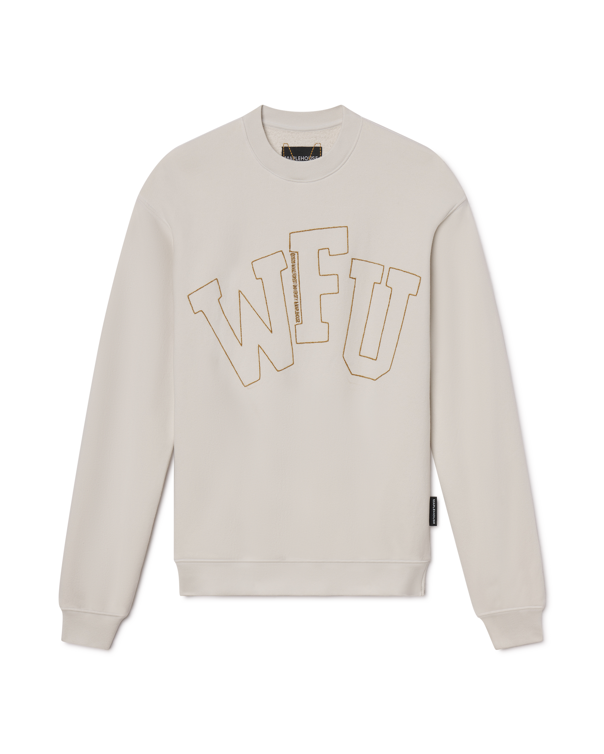 スウェット awake is special crewneck sweatshirt Wake Forest University Chainstitch Crewneck