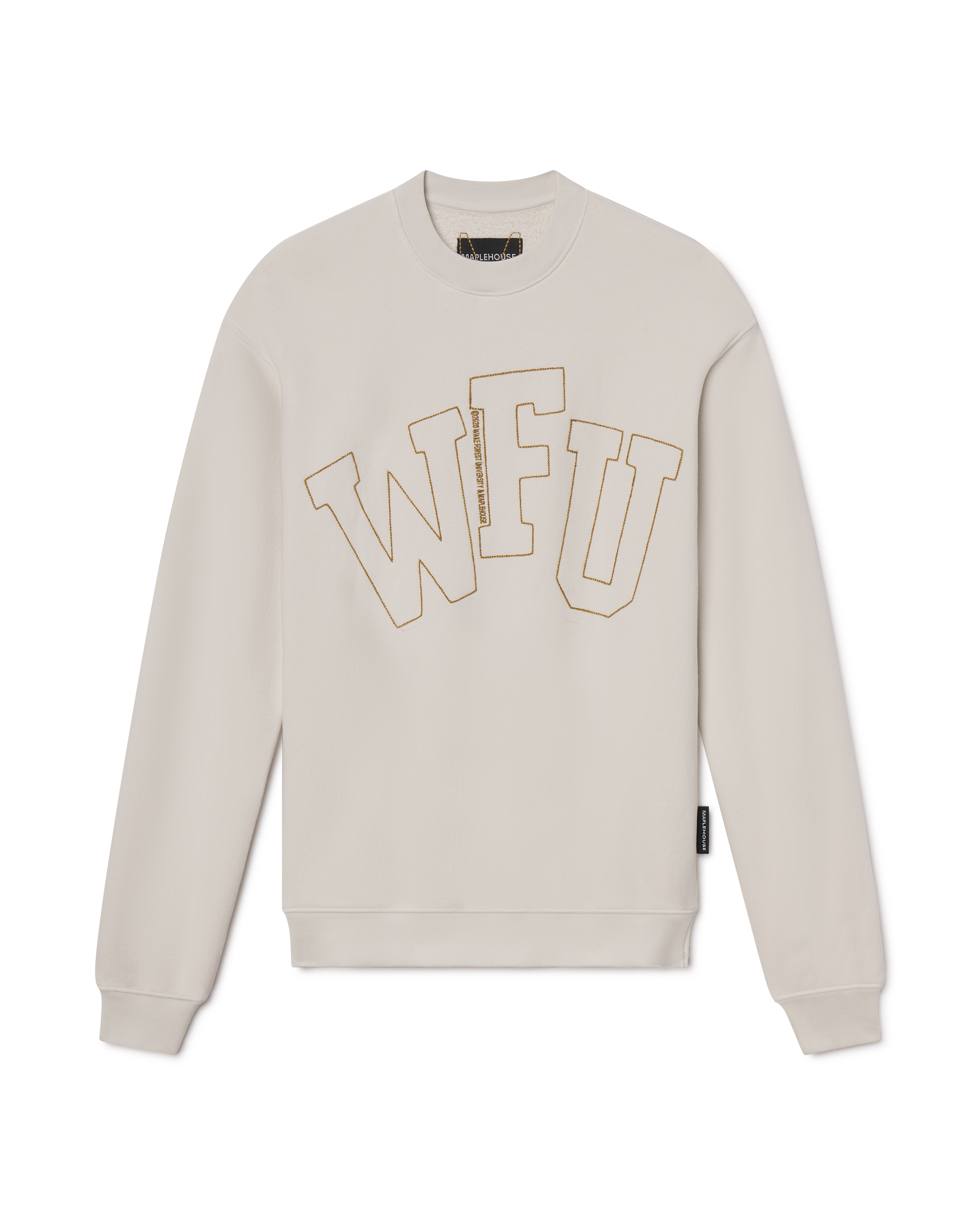 Wake Forest University Chainstitch Crewneck