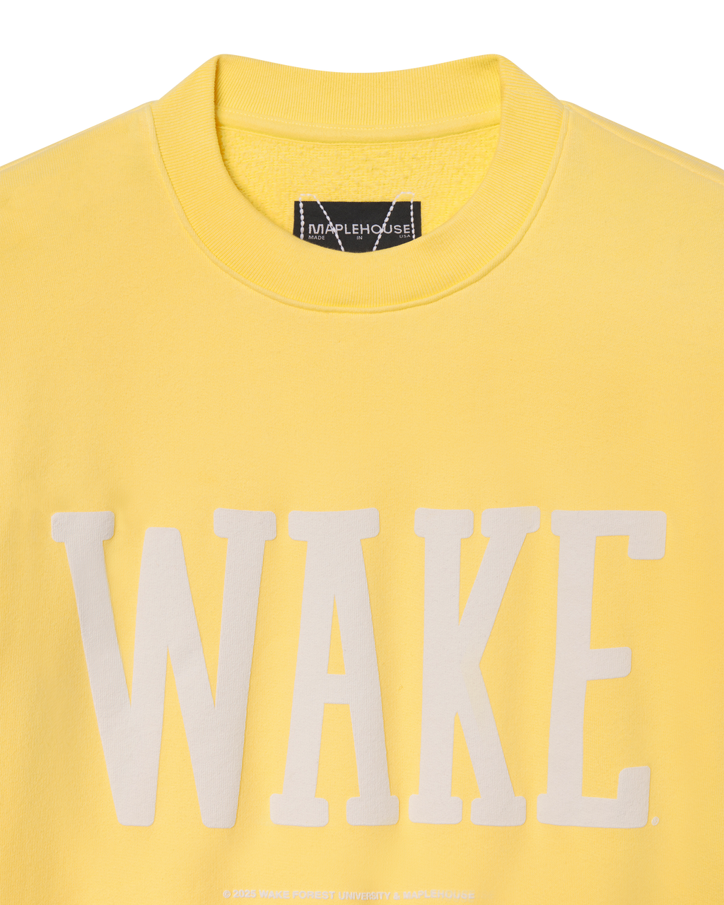Wake Forest University Puff Crewneck