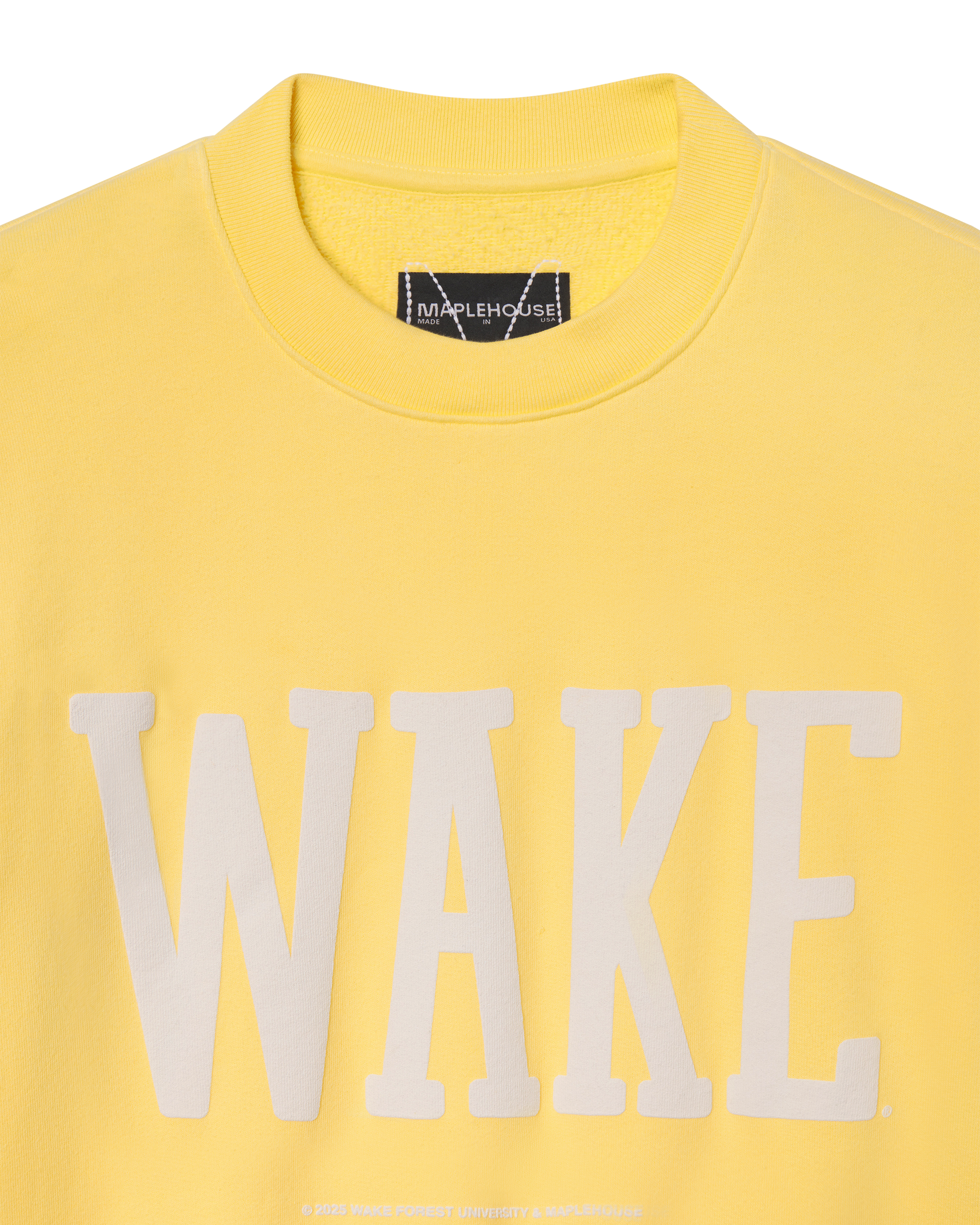 Wake Forest University Puff Crewneck
