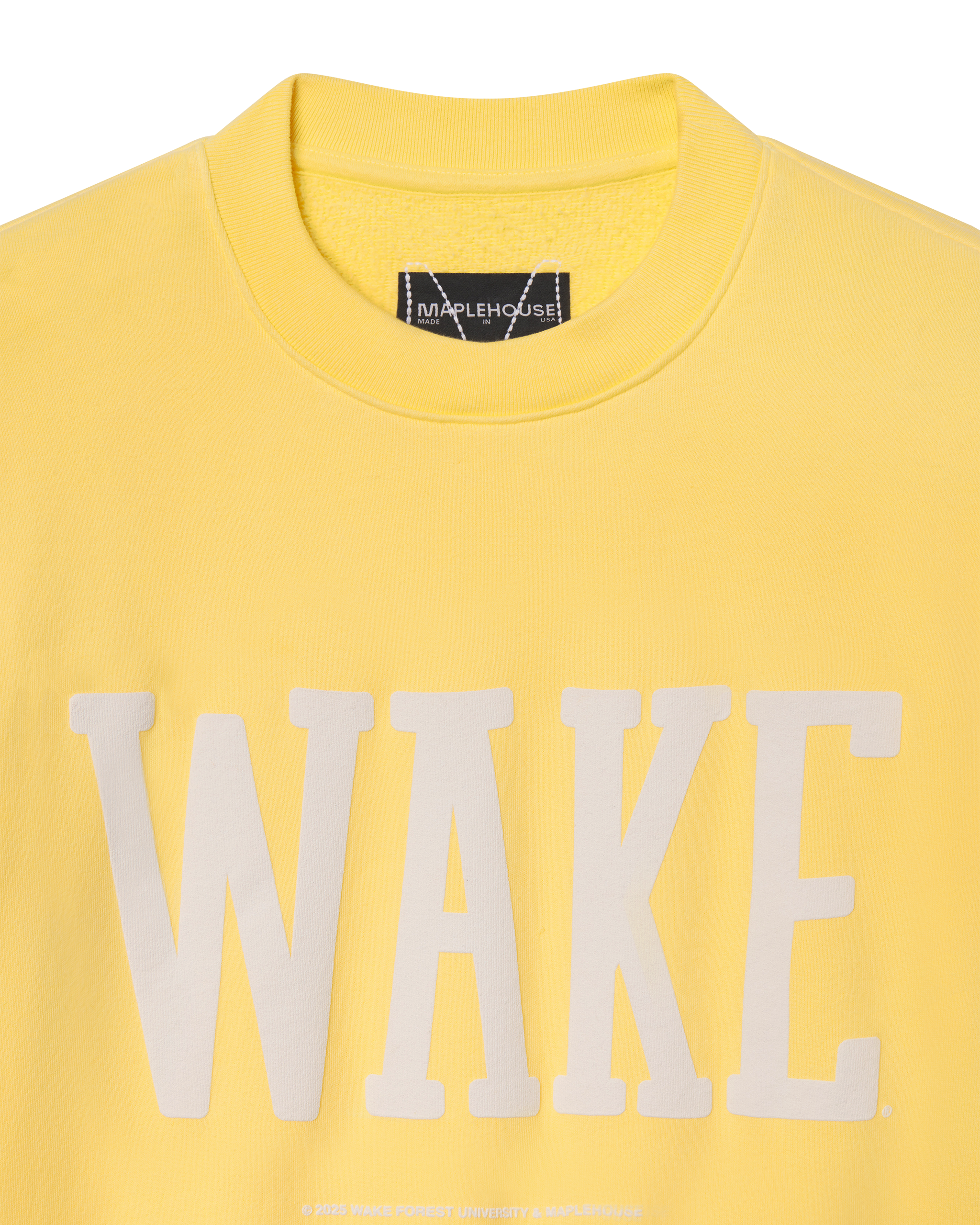 Wake Forest University Puff Crewneck